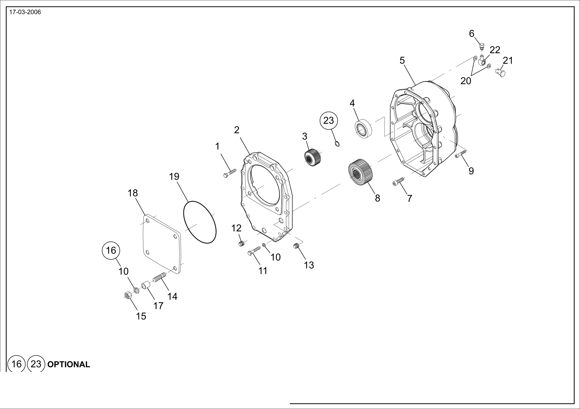 drawing for CNH NEW HOLLAND 71486352 - CYLINDER BOLT