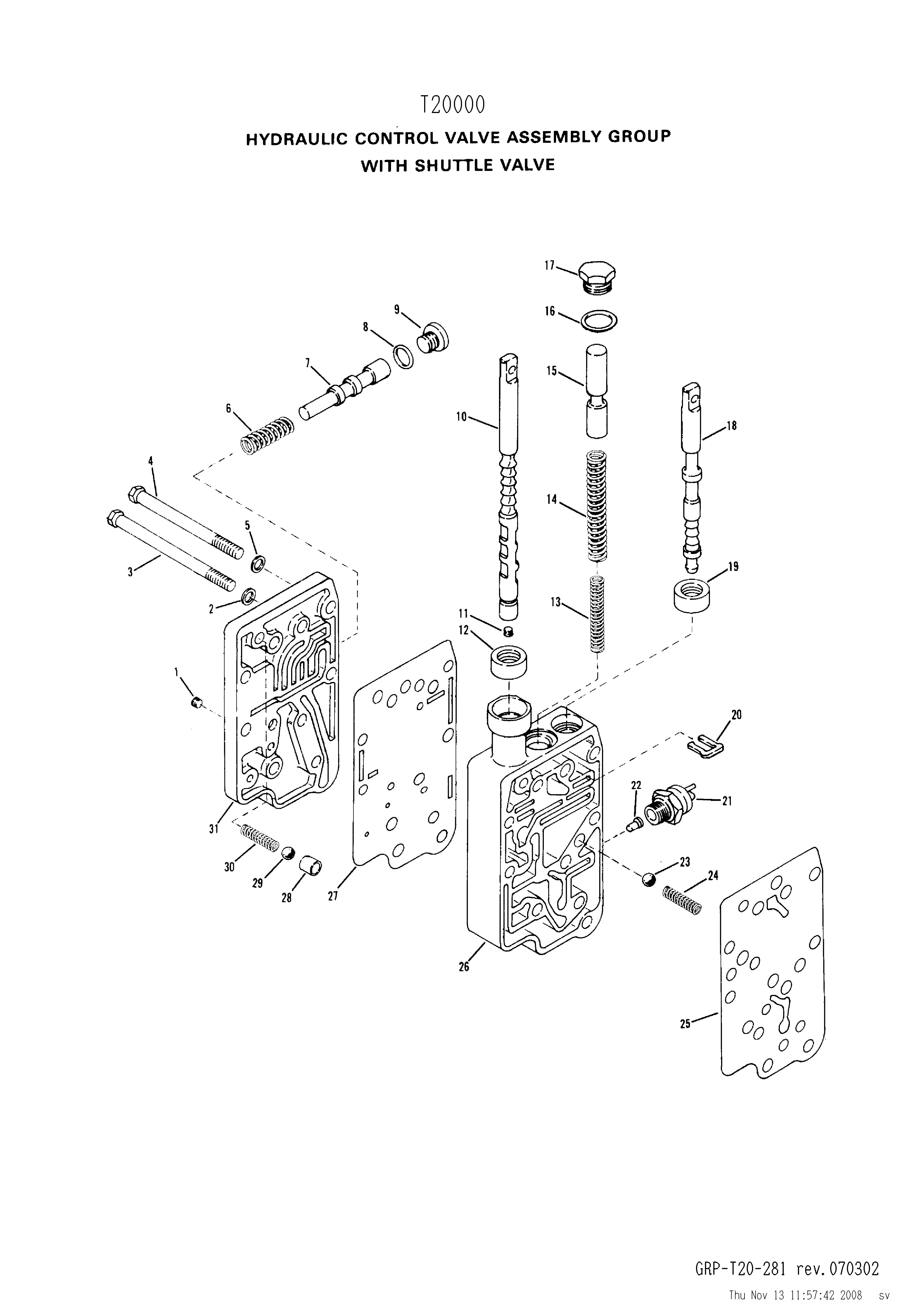 drawing for LOADLIFTER MANUFACTURING 102035 - STOP