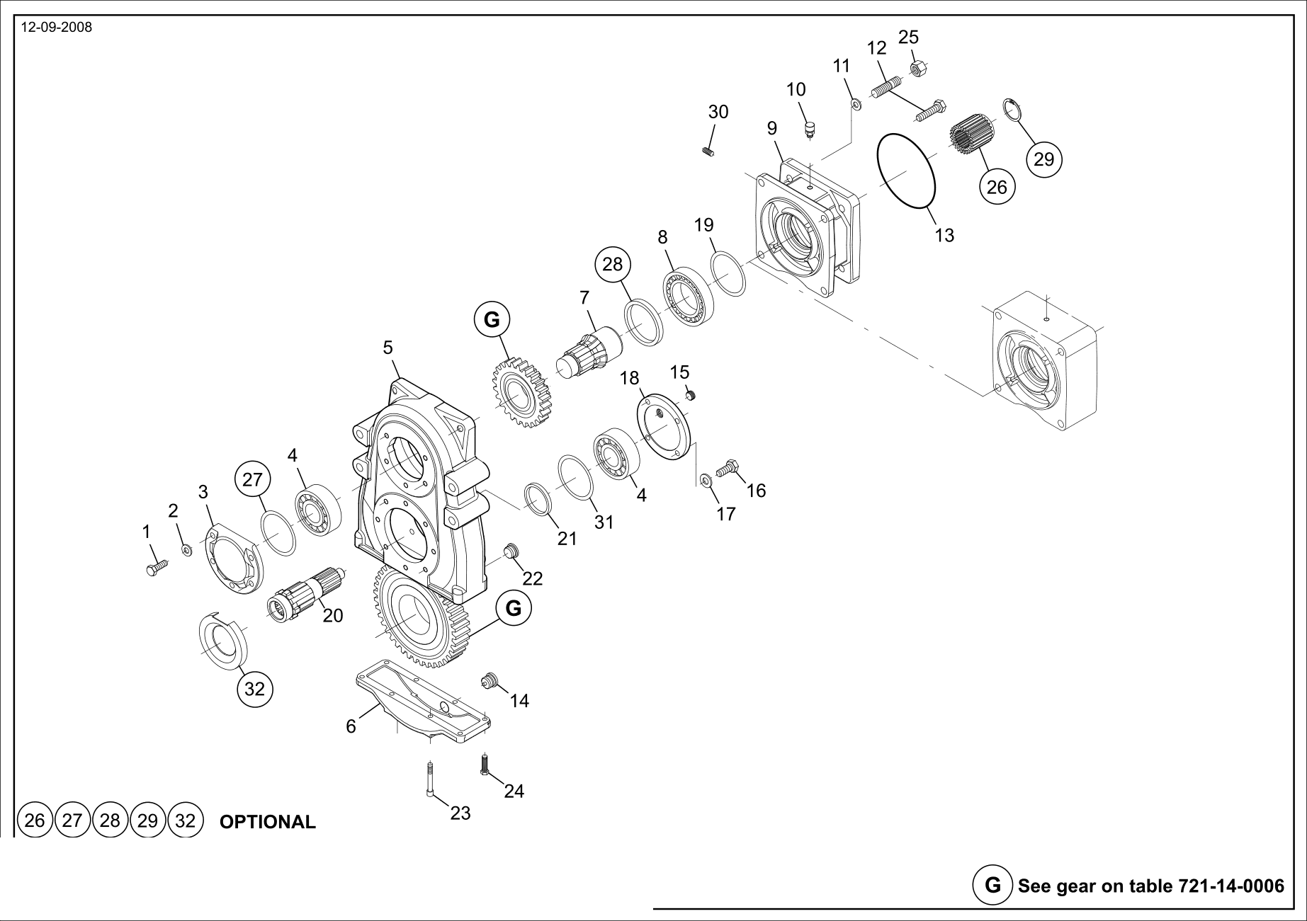 drawing for TIMKEN 30308M-90KM1 - TAPER ROLLER BEARING