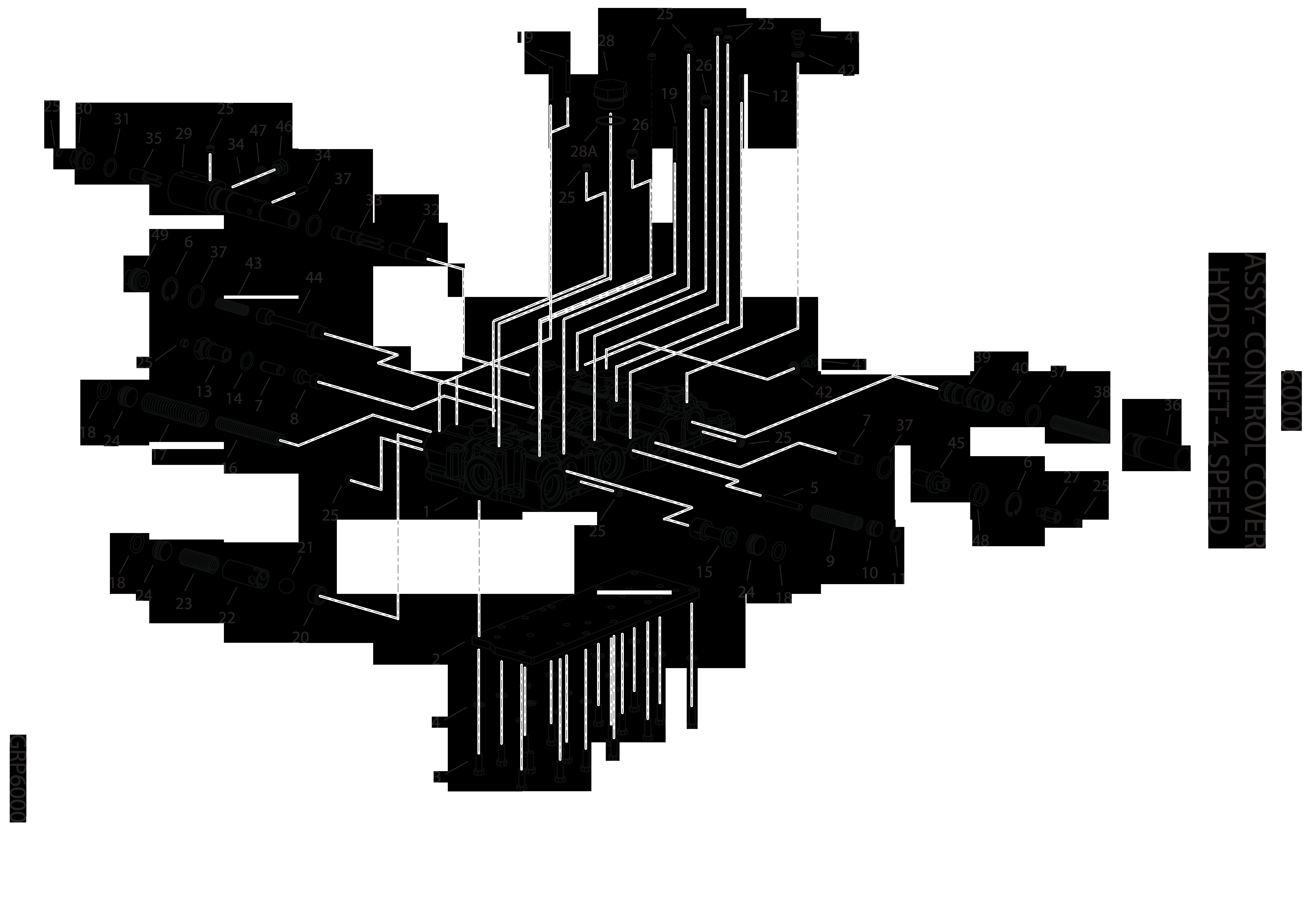 Technical drawing of Hyundai Construction Equipment YBAA-01026 PLUG with dimensions and layout (figure 4)