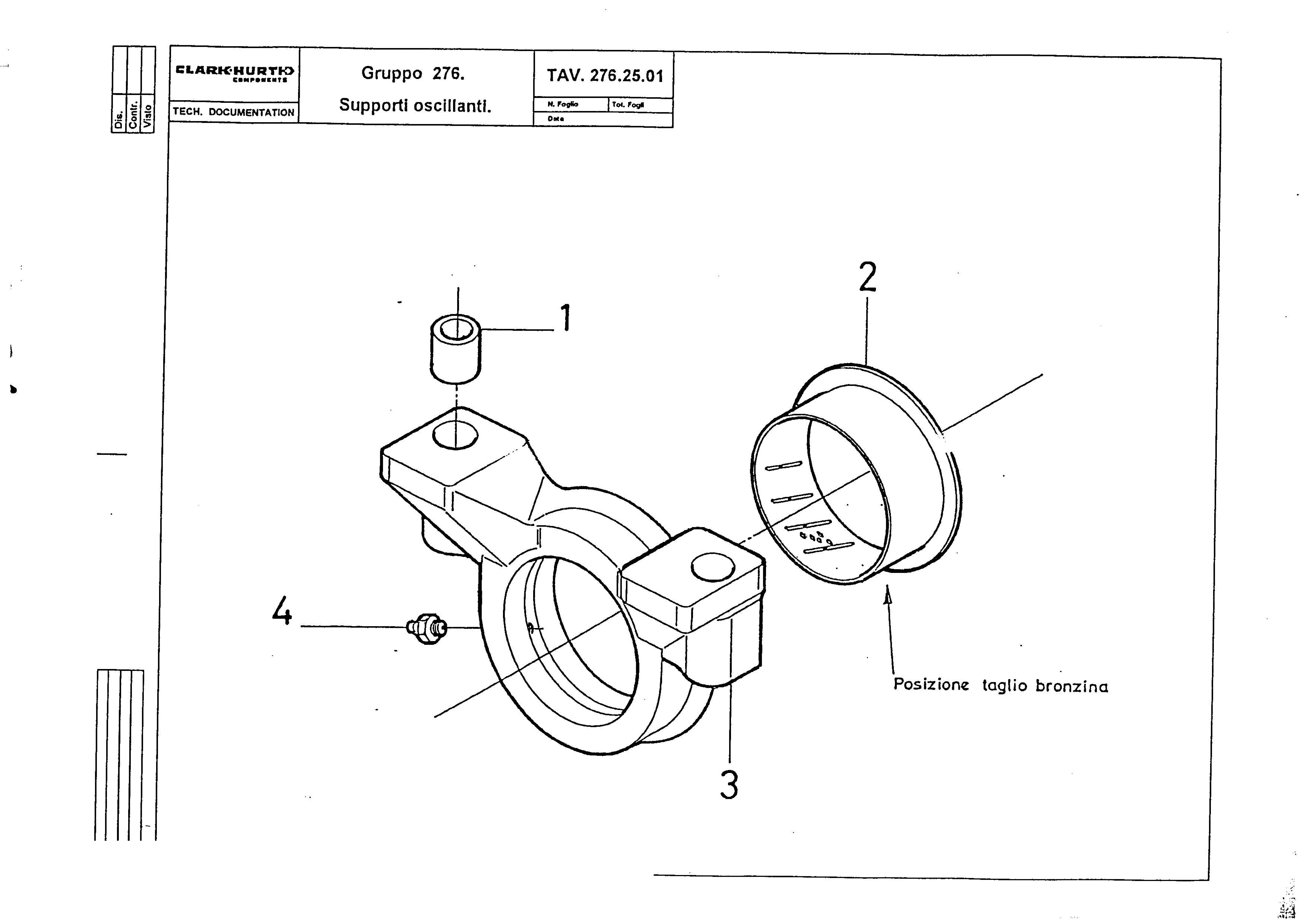 drawing for CNH NEW HOLLAND 71486354 - THRUST BUSHING