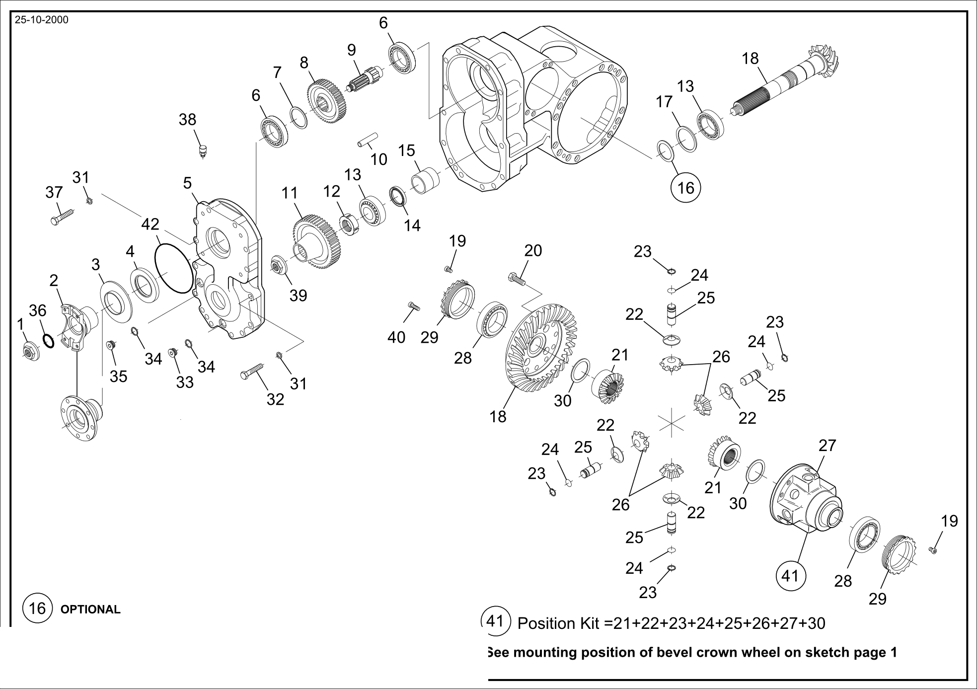 drawing for CNH NEW HOLLAND 76086035 - FLANGE