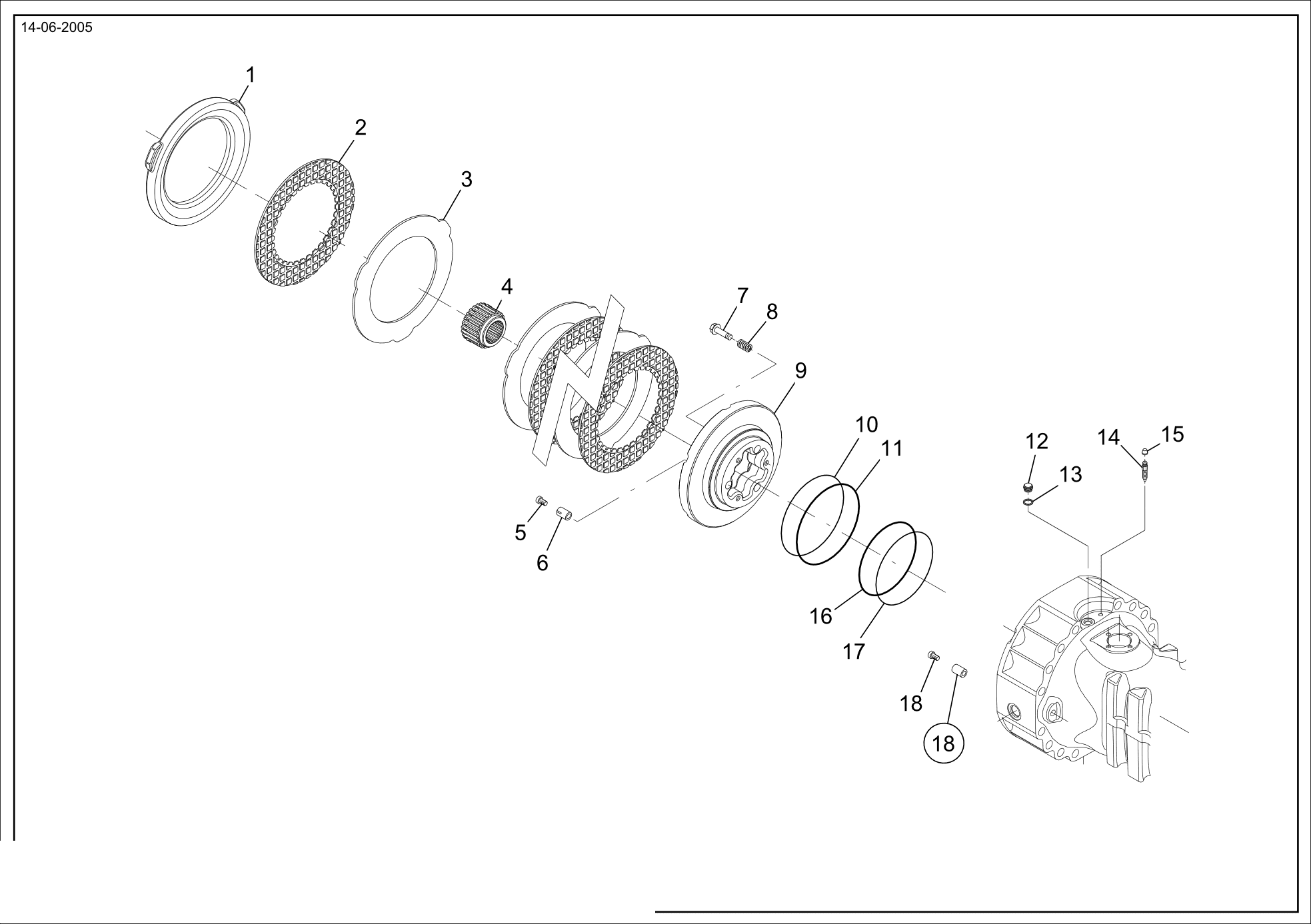 drawing for MERLO 048695 - O - RING