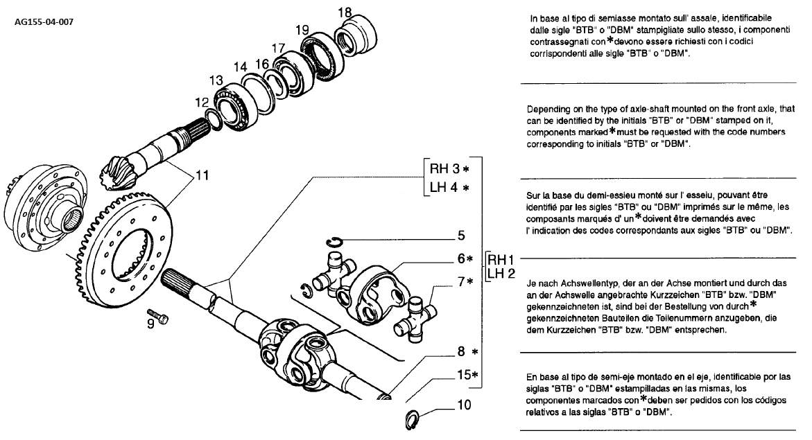 drawing for LANDINI 000.3764220M1 - SPACER