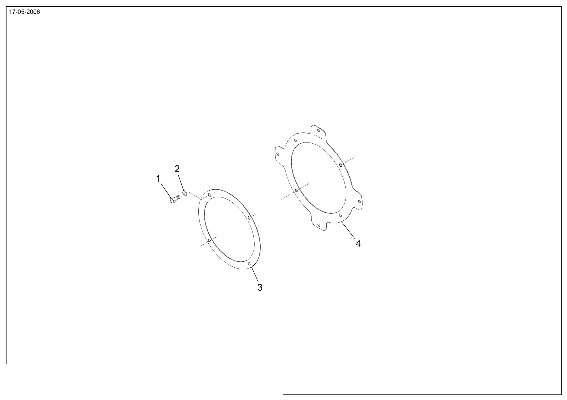 drawing for CNH NEW HOLLAND 76086351 - CAPSCREW