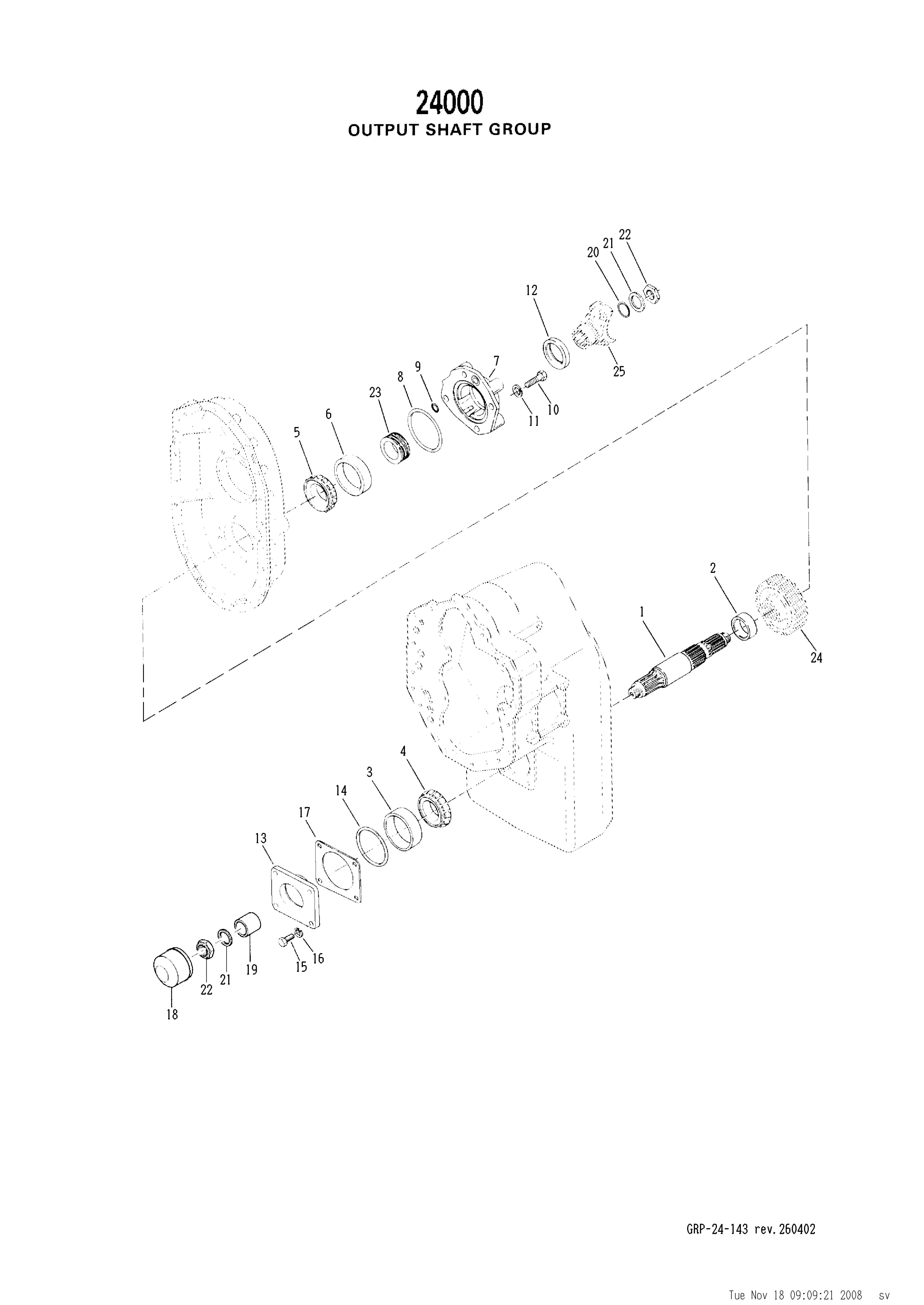 drawing for BOMAG 05280467 - BEARING CONE