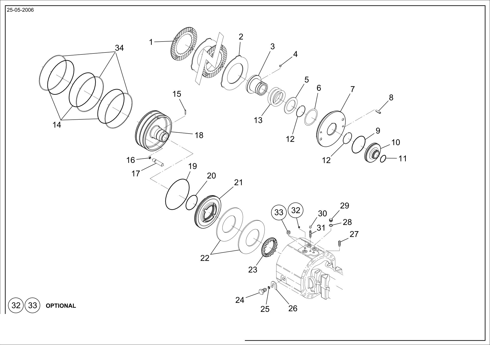 drawing for SCHOPF MASCHINENBAU GMBH 101612 - SEAL - O-RING