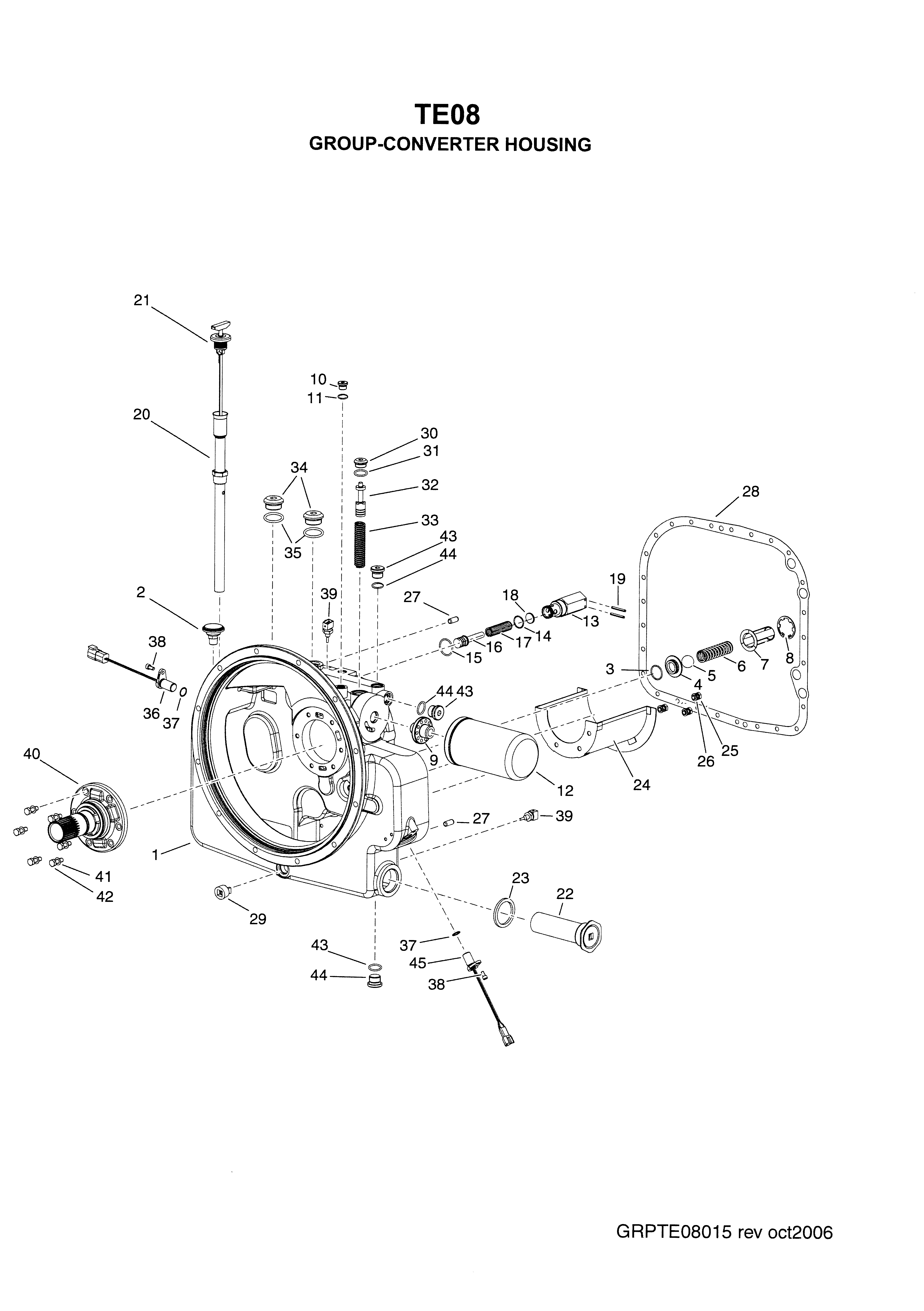 drawing for MI-JACK 31040050 - ASSEMBLY-OIL FILTER