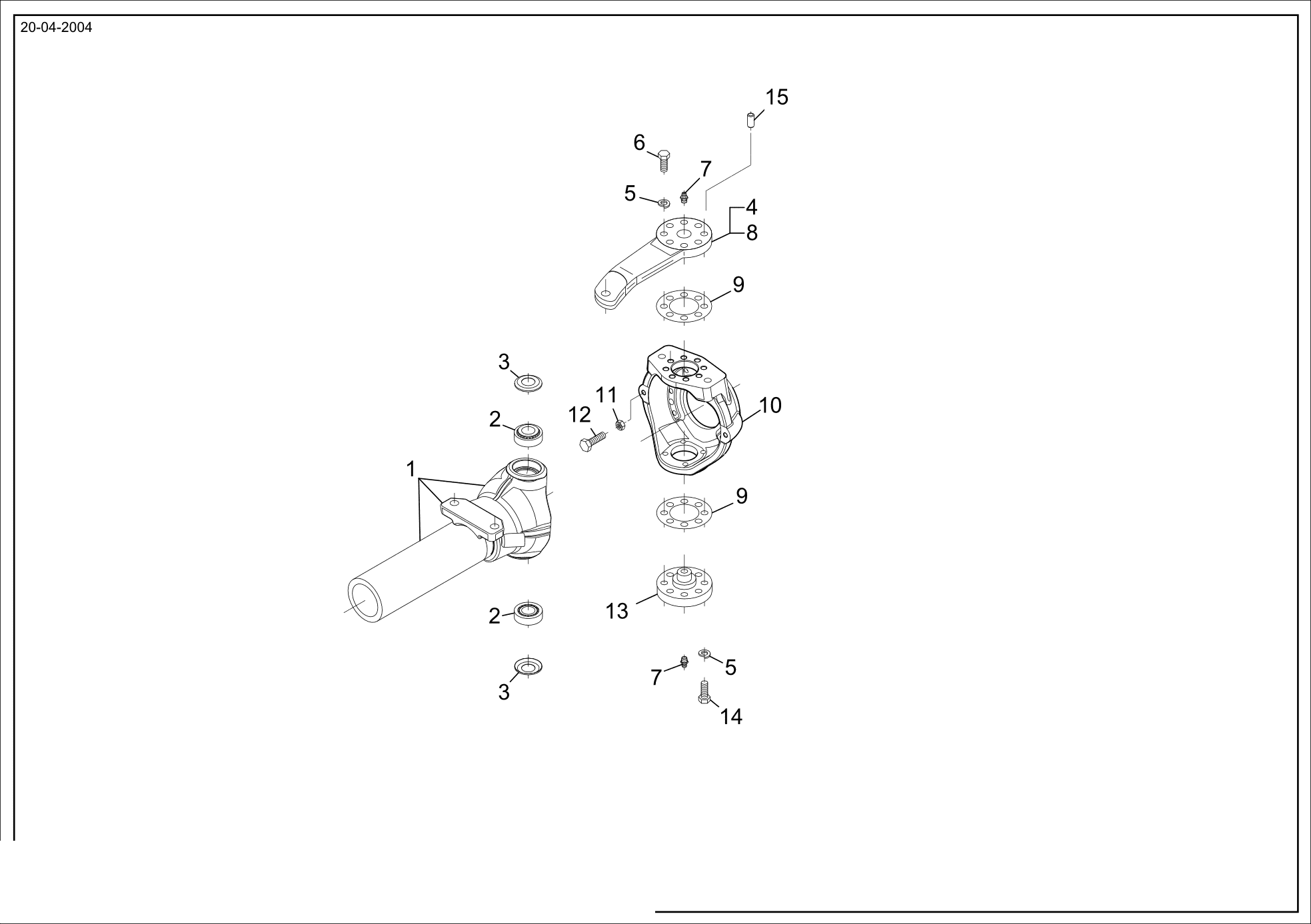 drawing for WIRTGEN GROUP 11075 - DUST EXCLUDER