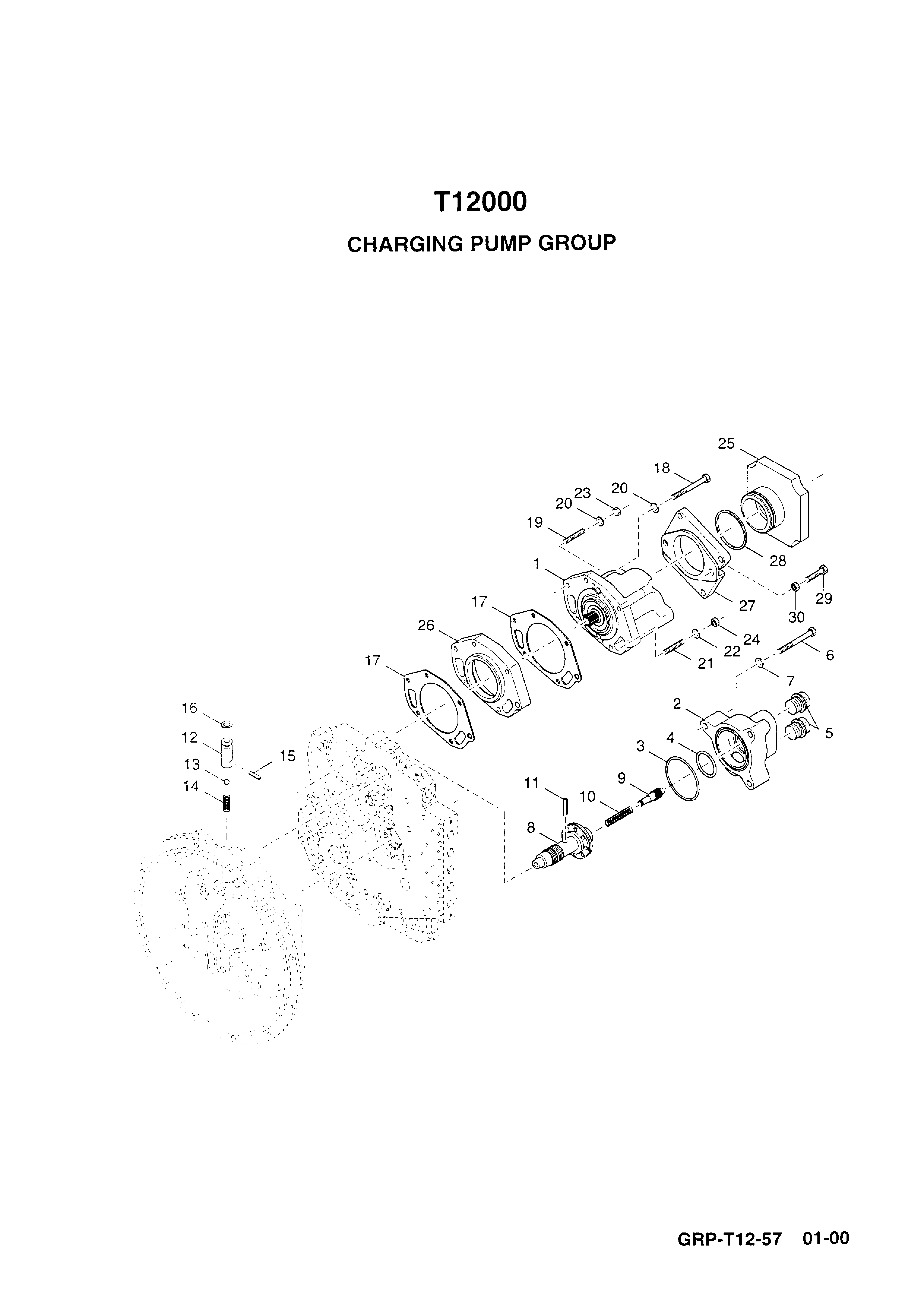 drawing for CLAAS 03197651 - PUMP