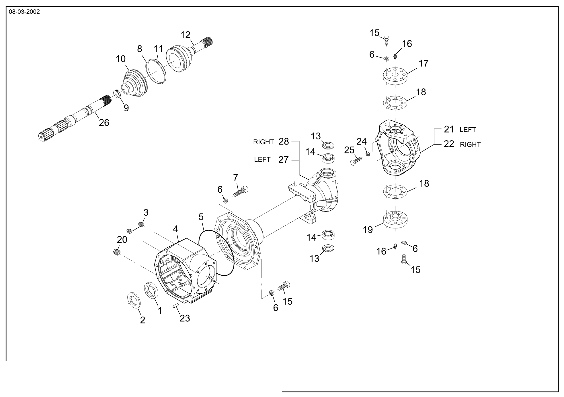 drawing for WIRTGEN GROUP 10122 - PIVOT PIN