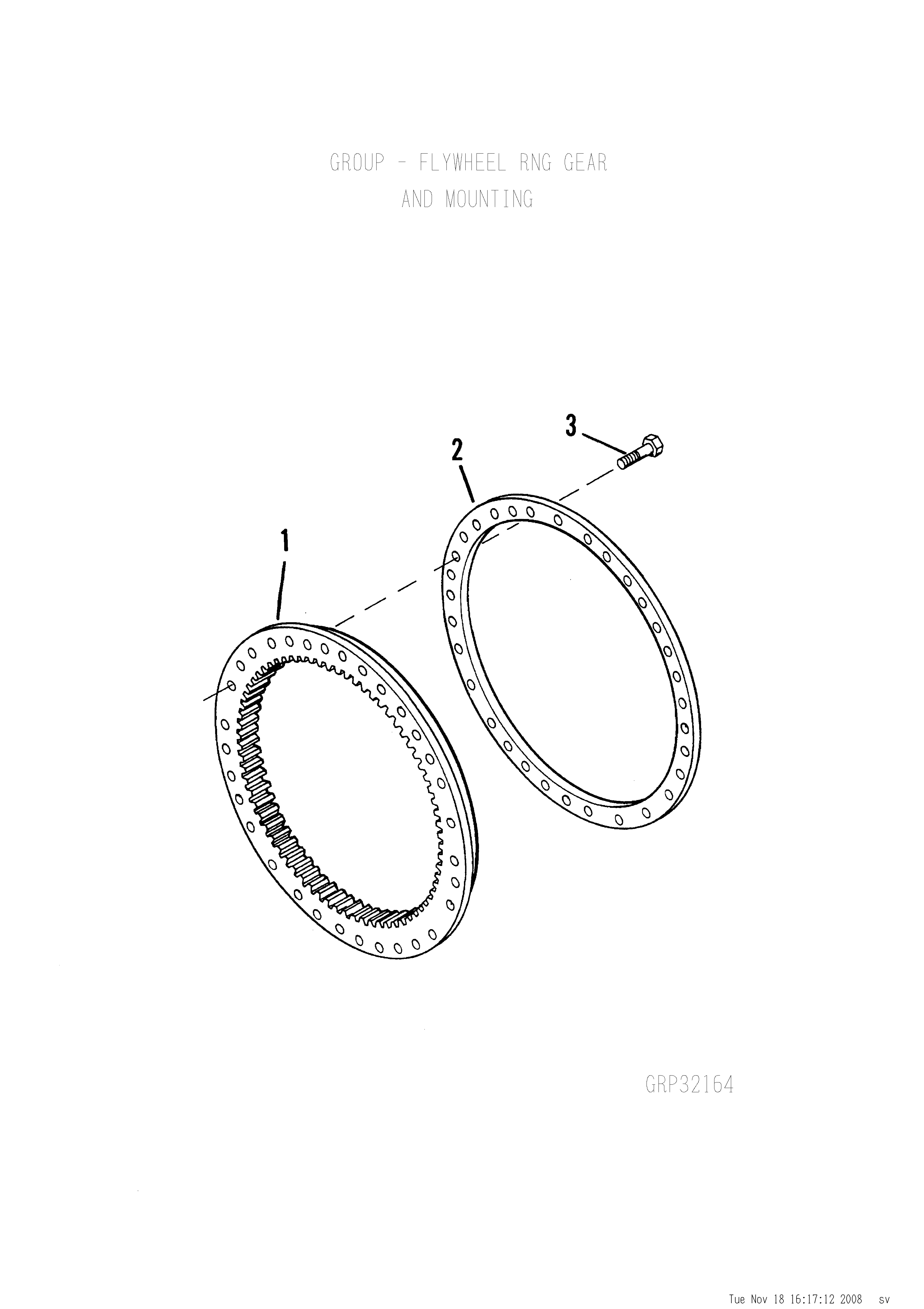 drawing for TAYLOR MACHINE WORKS 2547559 - RING