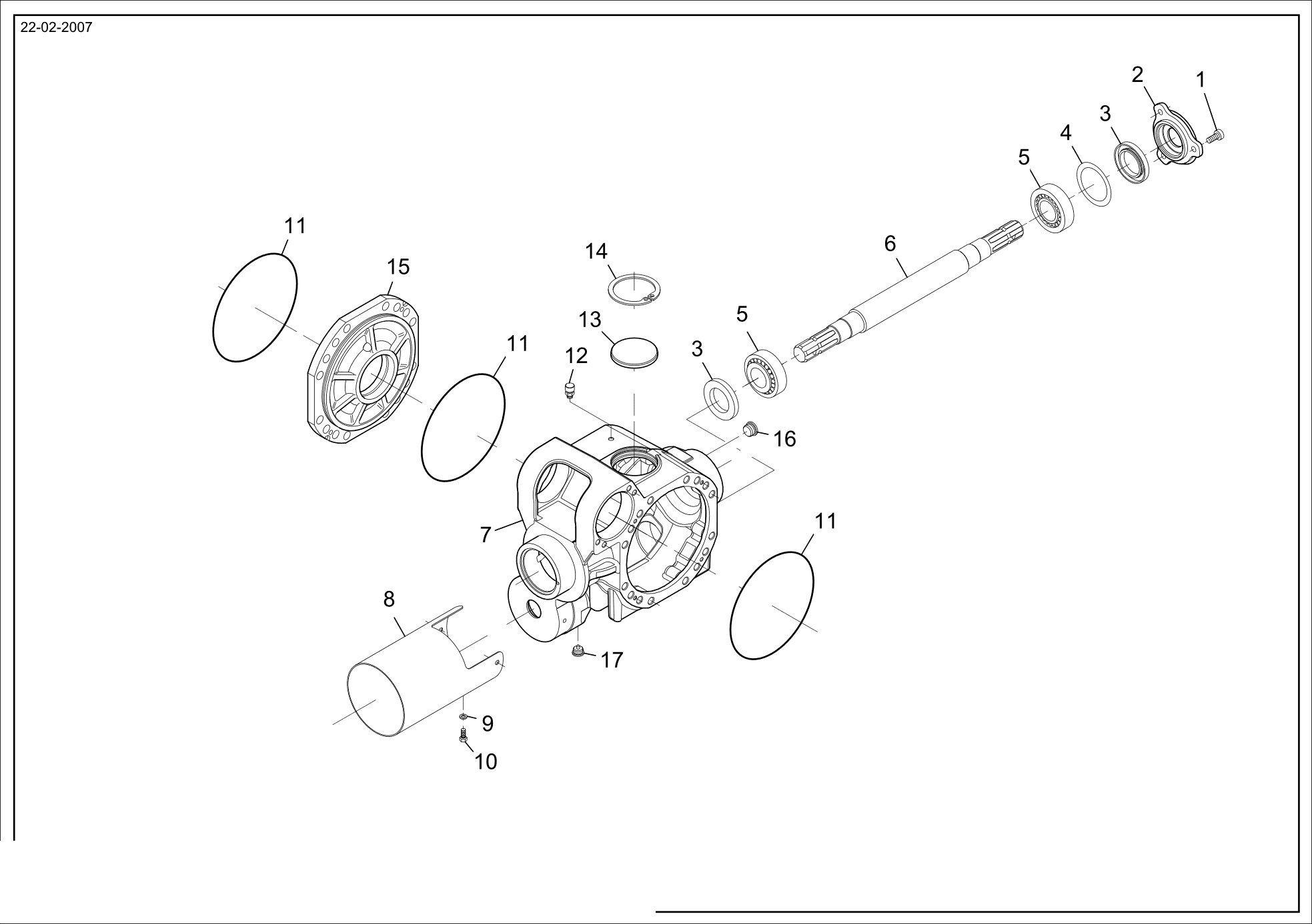 drawing for CNH NEW HOLLAND 71486423 - SHIM