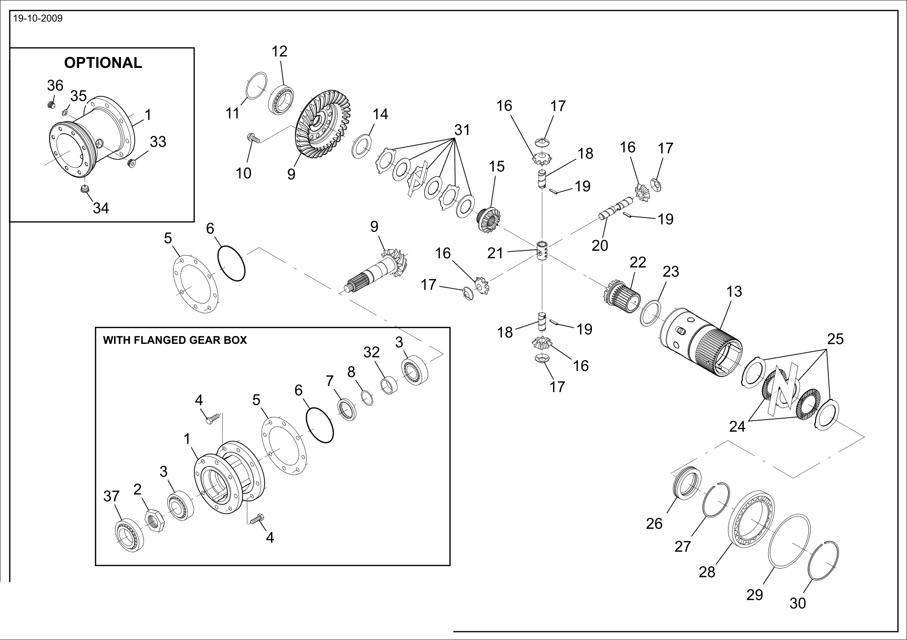 drawing for AEBI SCHMIDT GMBH 1115314-6 - RING NUT