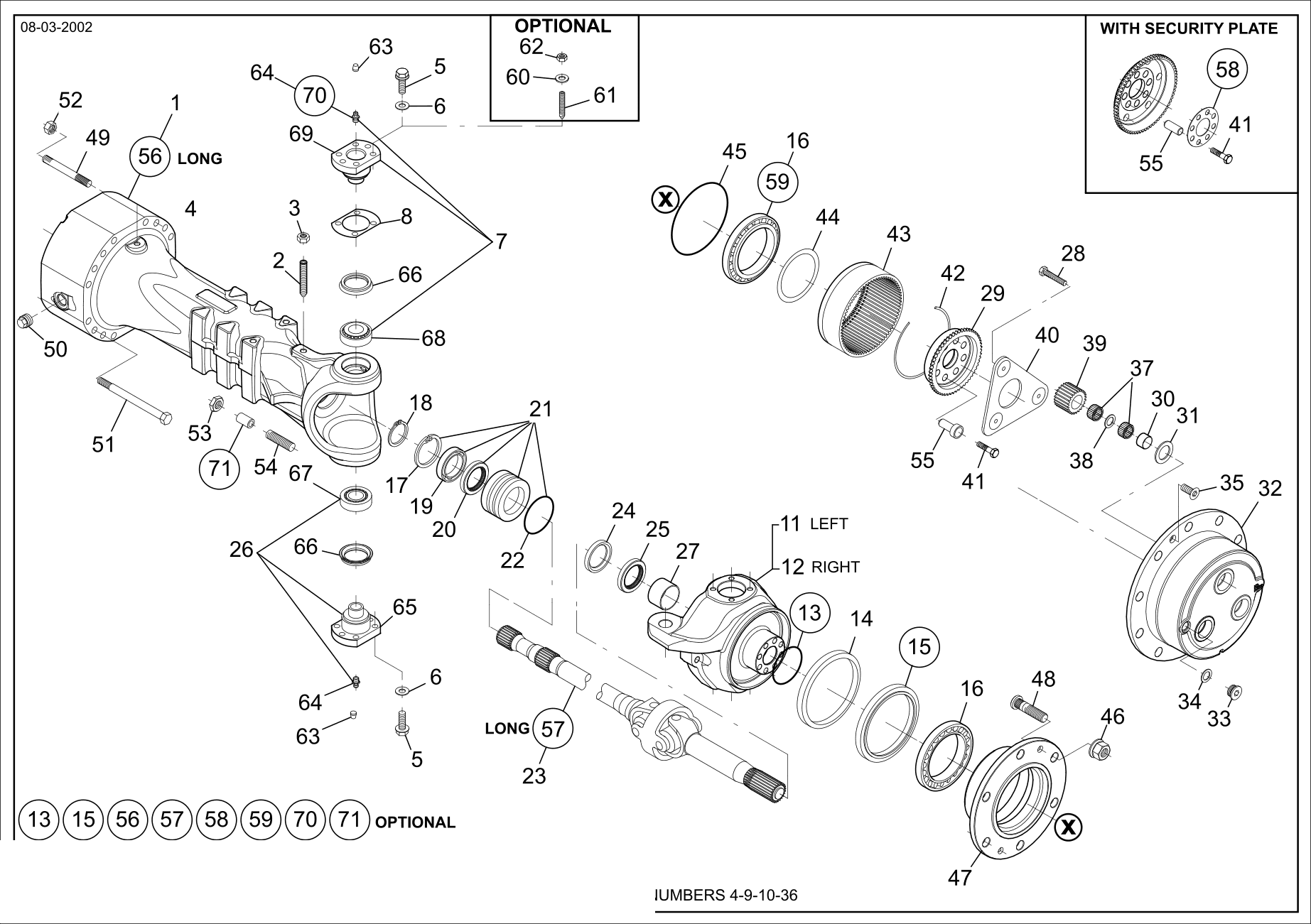 drawing for MECALAC 565A0047 - NEEDLE BEARING