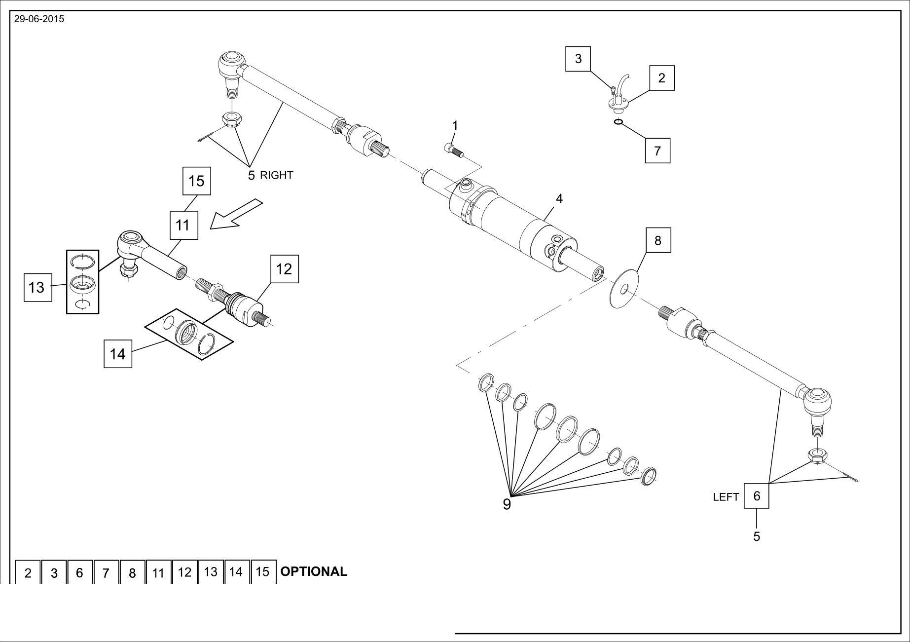 drawing for SCHOPF MASCHINENBAU GMBH 120341 - CYLINDER