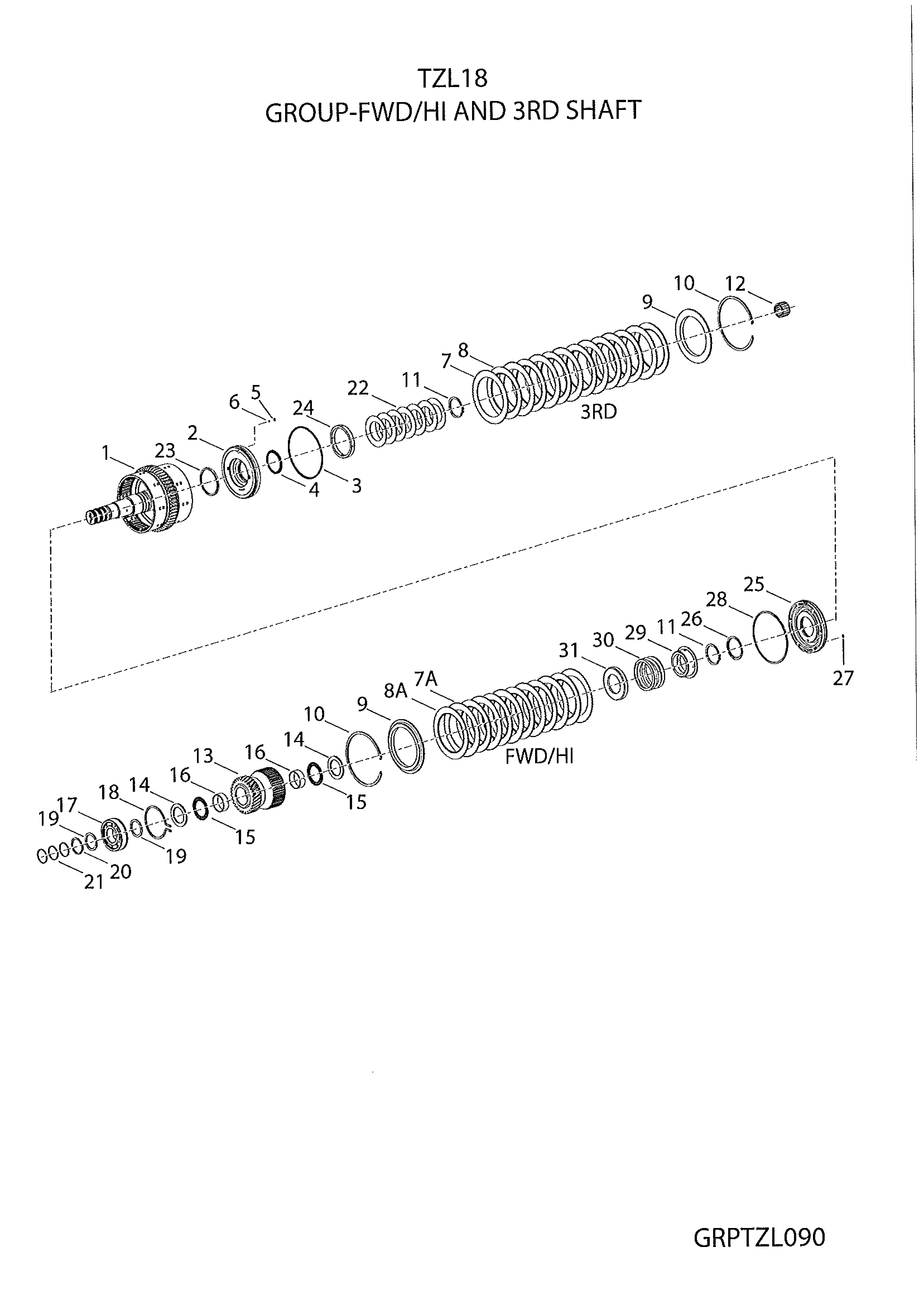 drawing for ALLISCHALMERS 1004870 - FRICTION PLATE