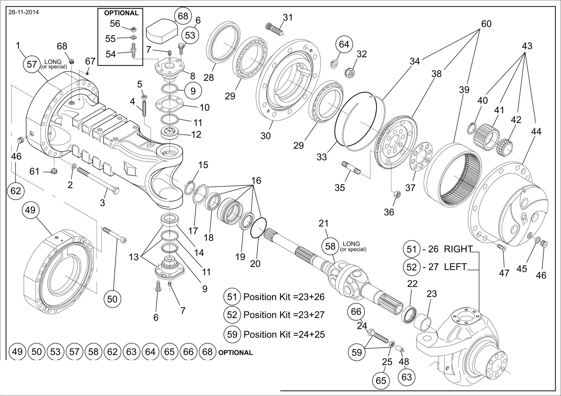 drawing for MERLO 048672 - PIVOT PIN