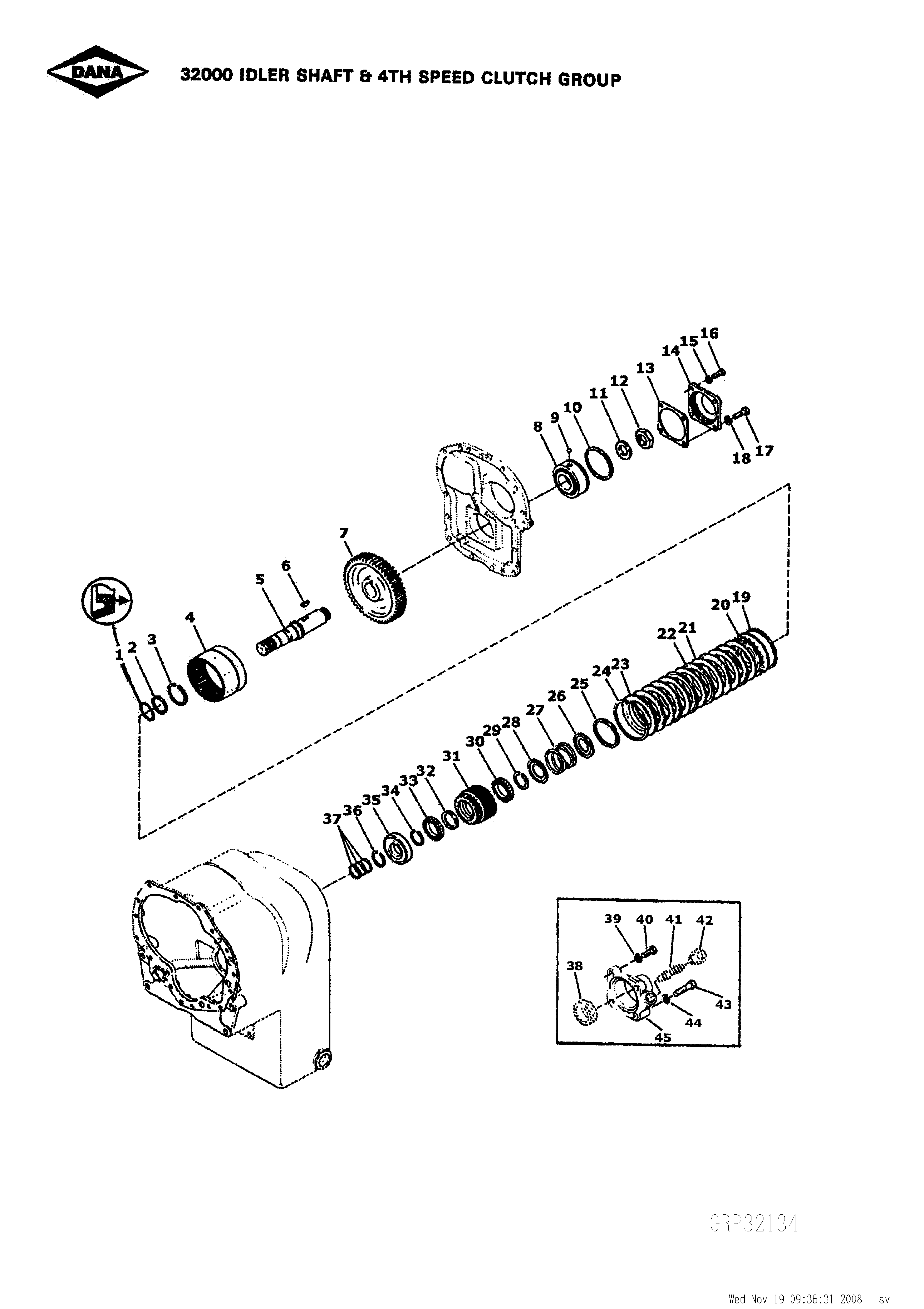 drawing for TORO 4700648 - DISC