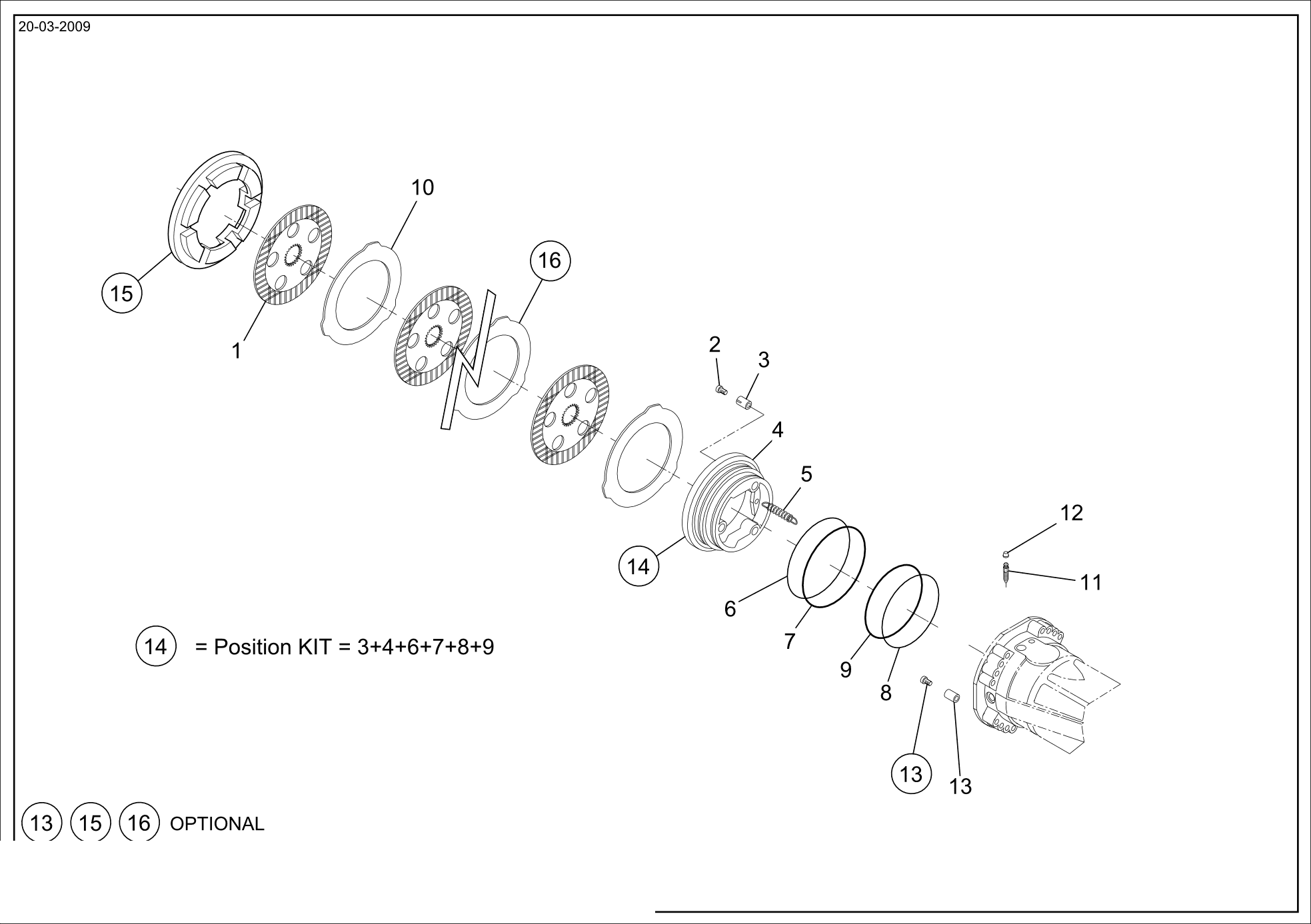 drawing for FMC FM4625 - DISC