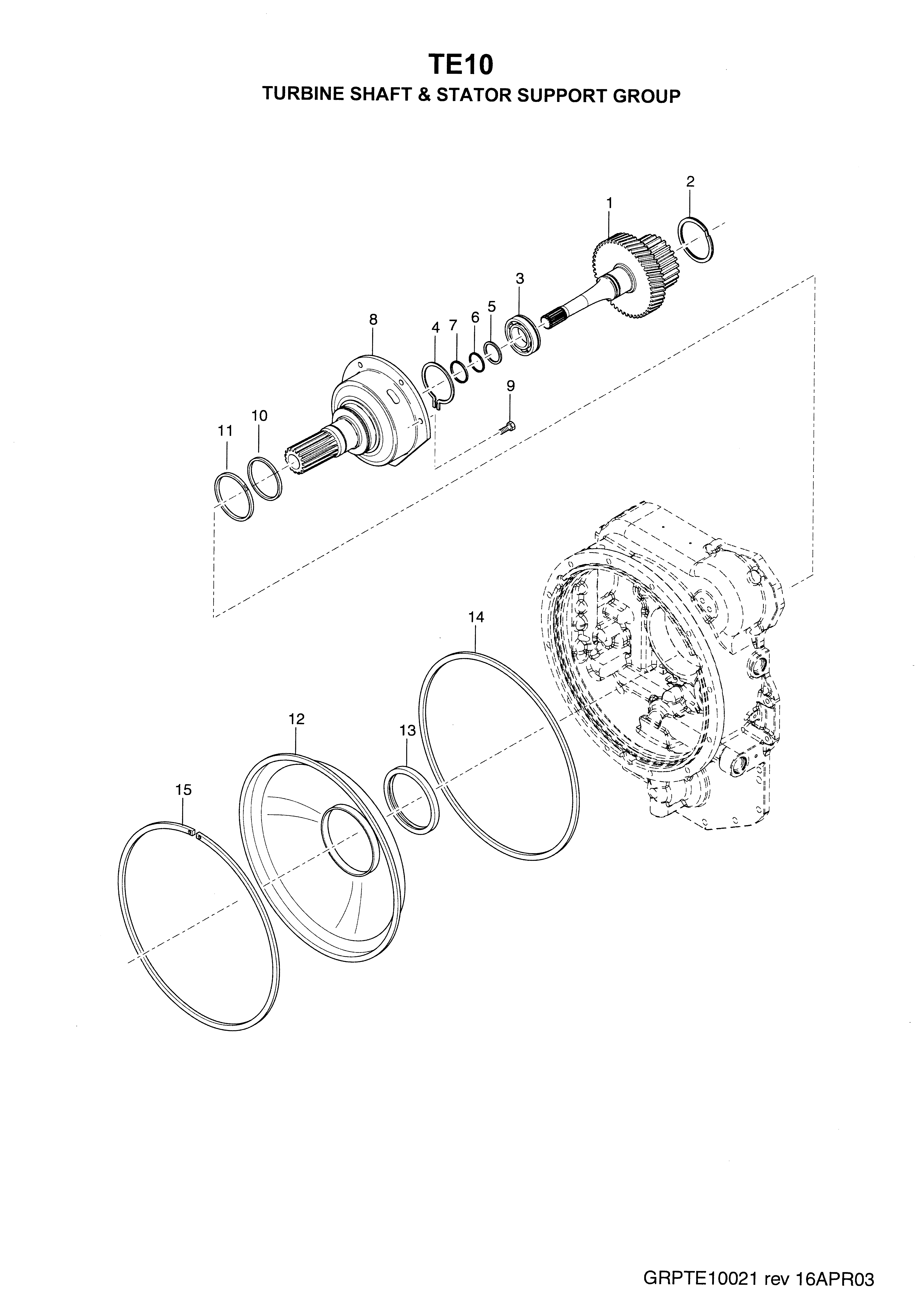 drawing for LOADLIFTER MANUFACTURING 102010 - RING