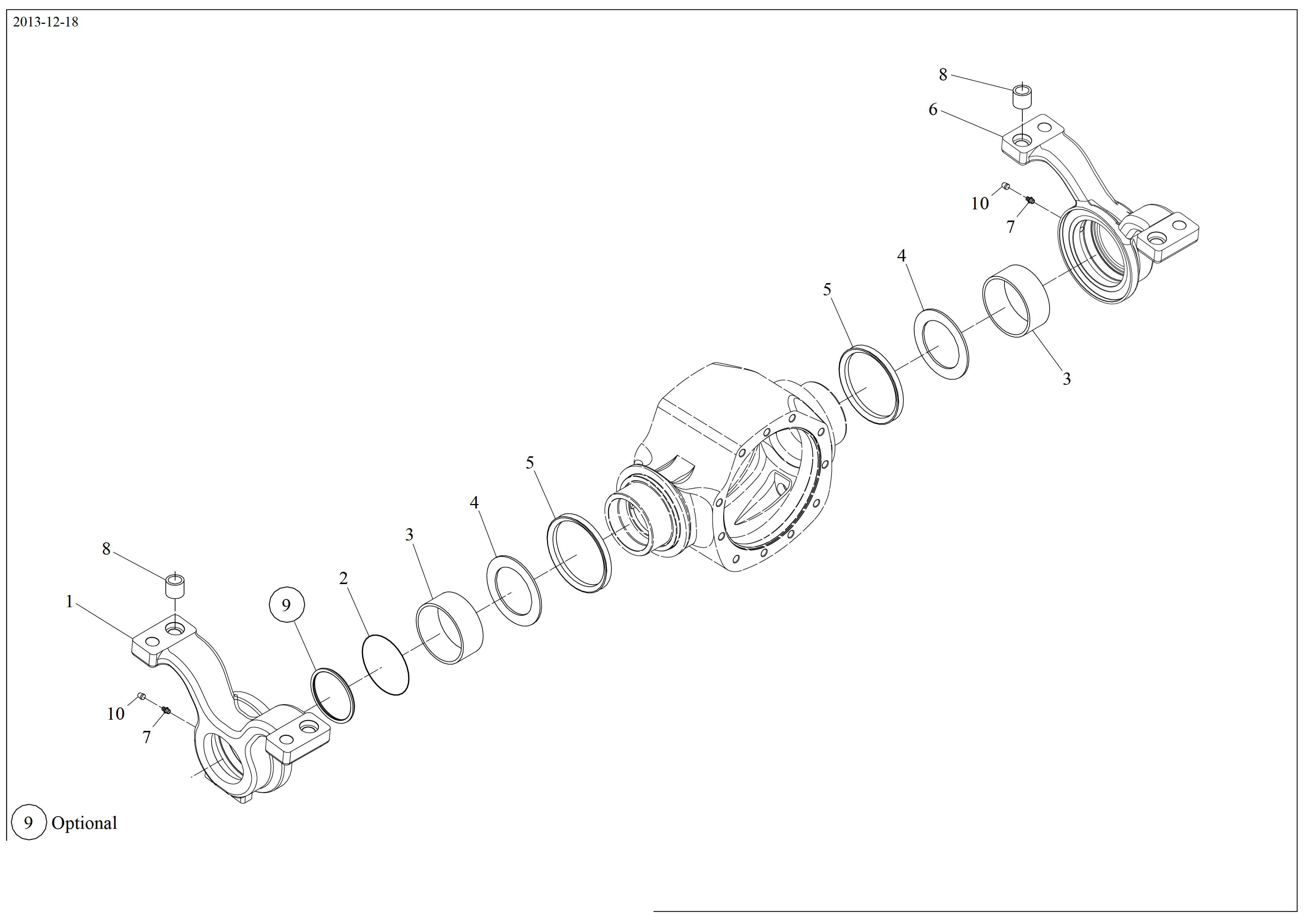 drawing for AGCO 000139293A - BUSSOLA