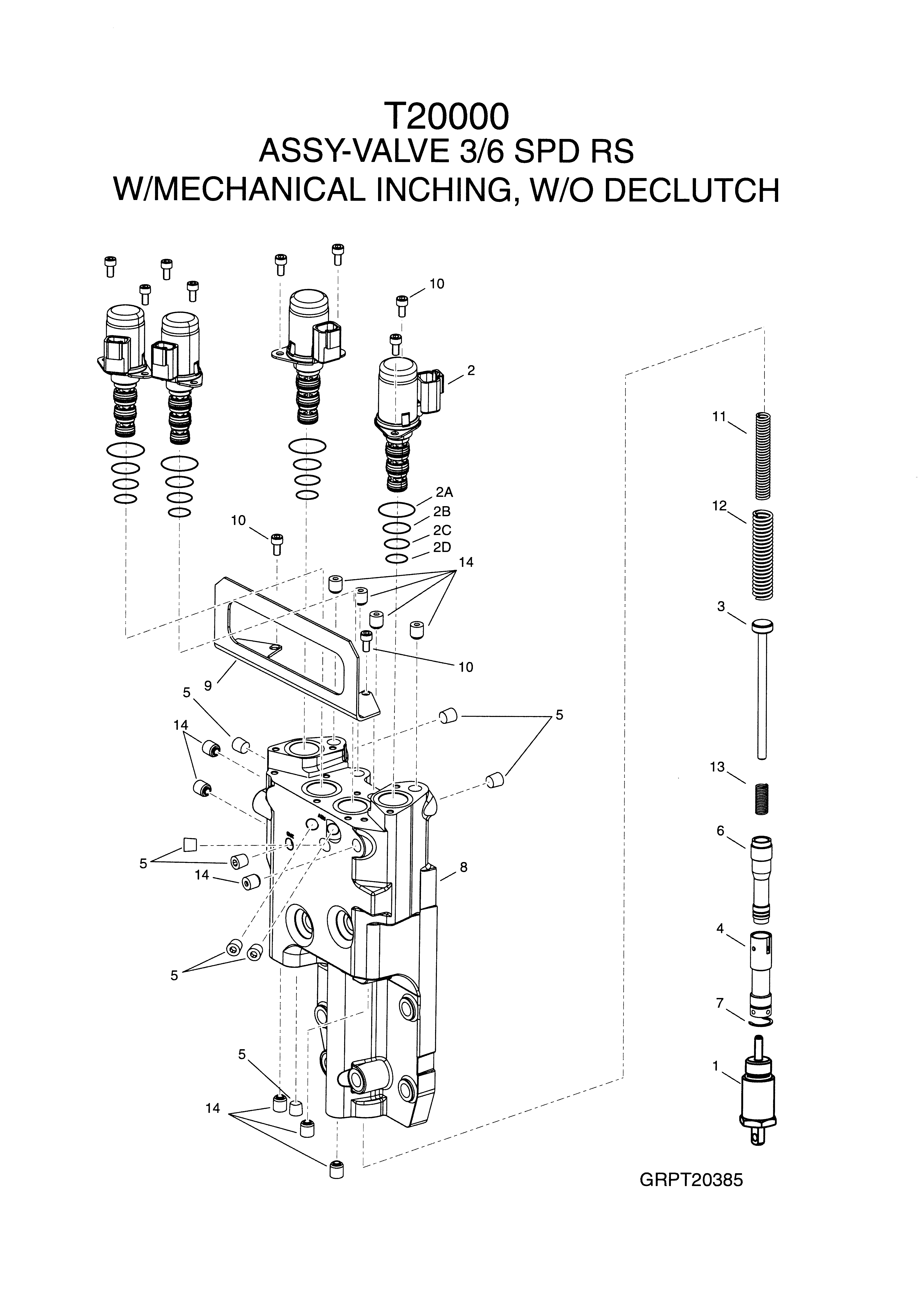 drawing for SCHOPF MASCHINENBAU GMBH 119850 - SOLENOID