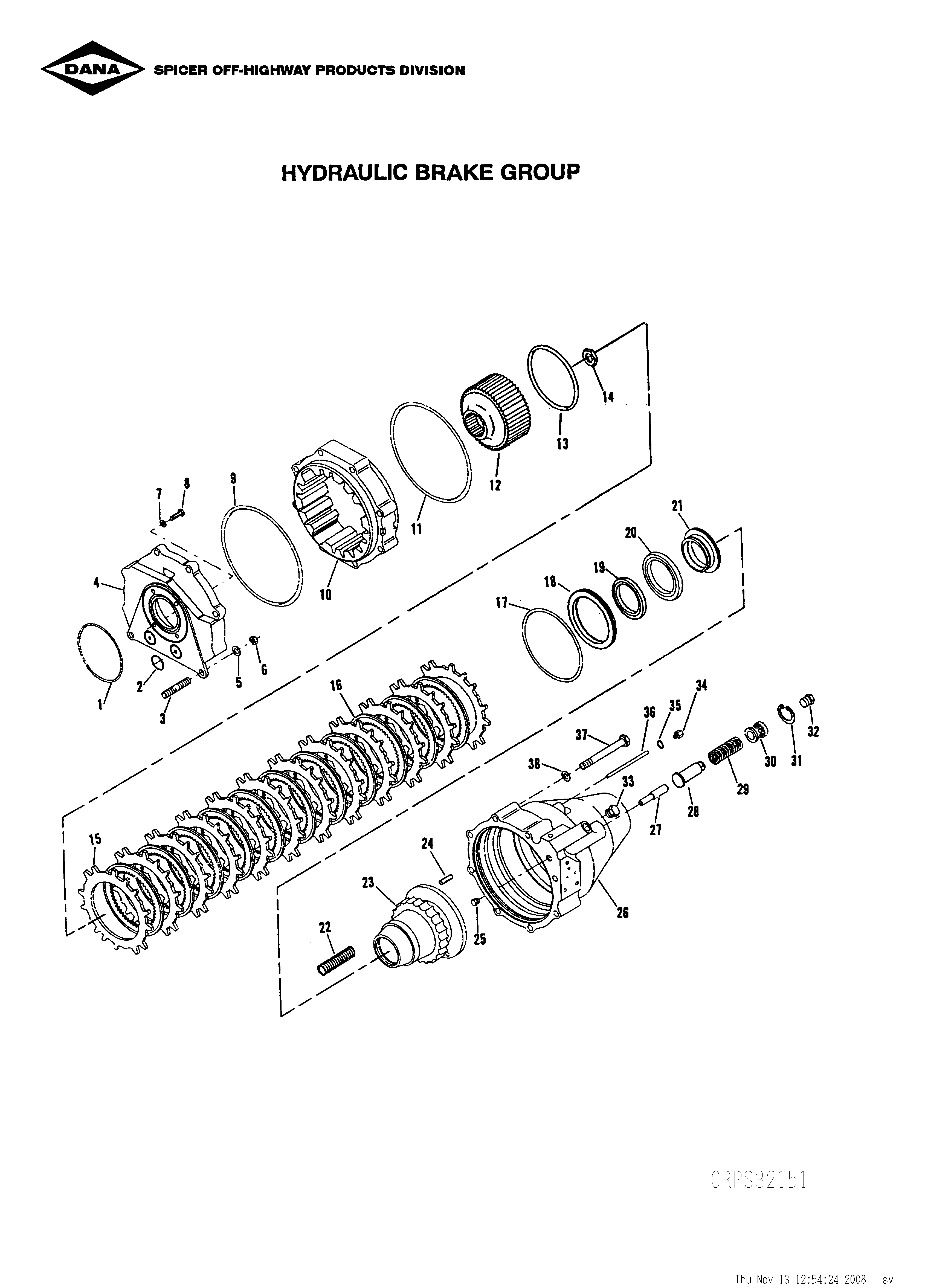 drawing for MINING TECHNOLOGIES 001801-072 - O RING