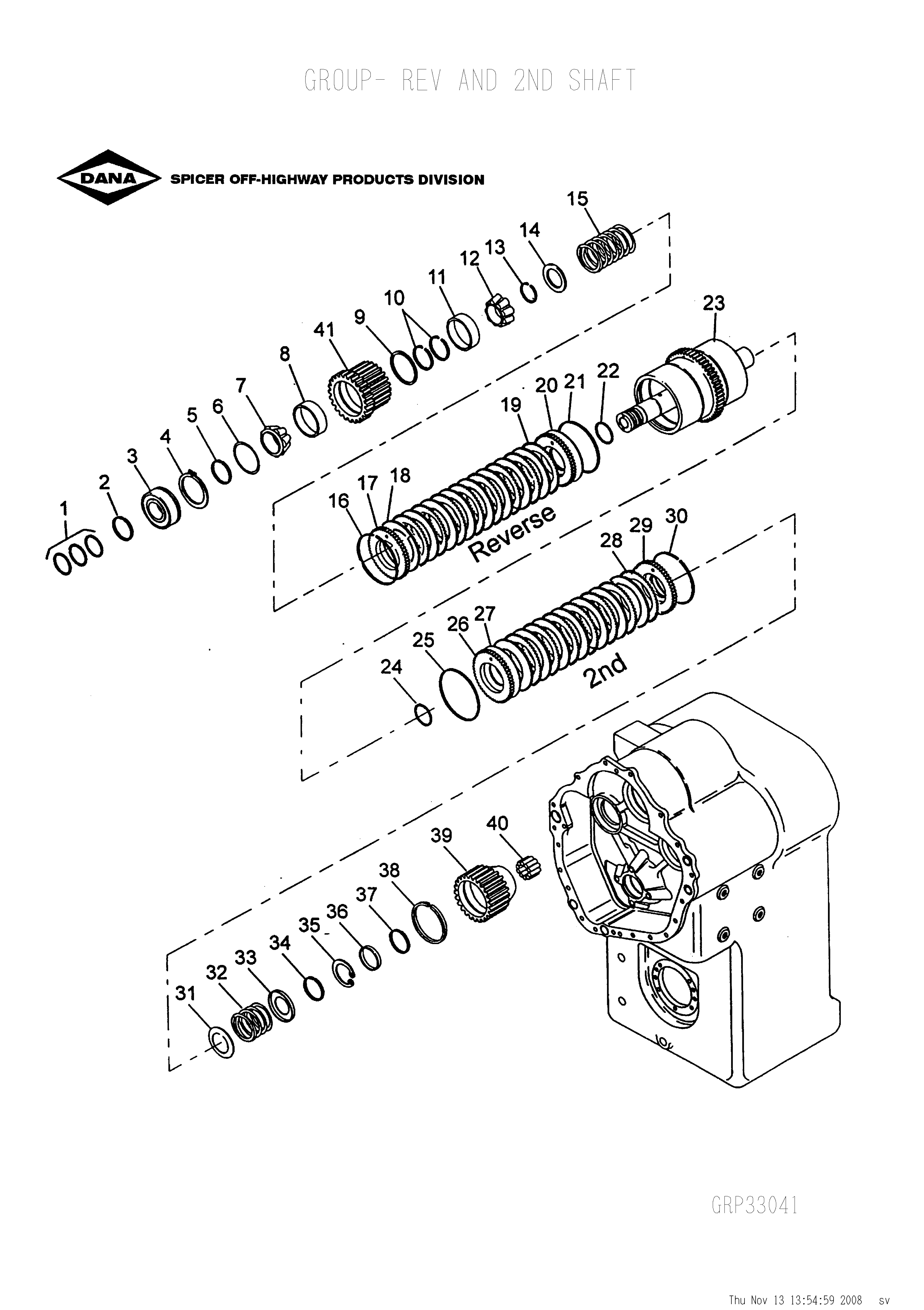 drawing for O & K 203930800 - SNAP RING