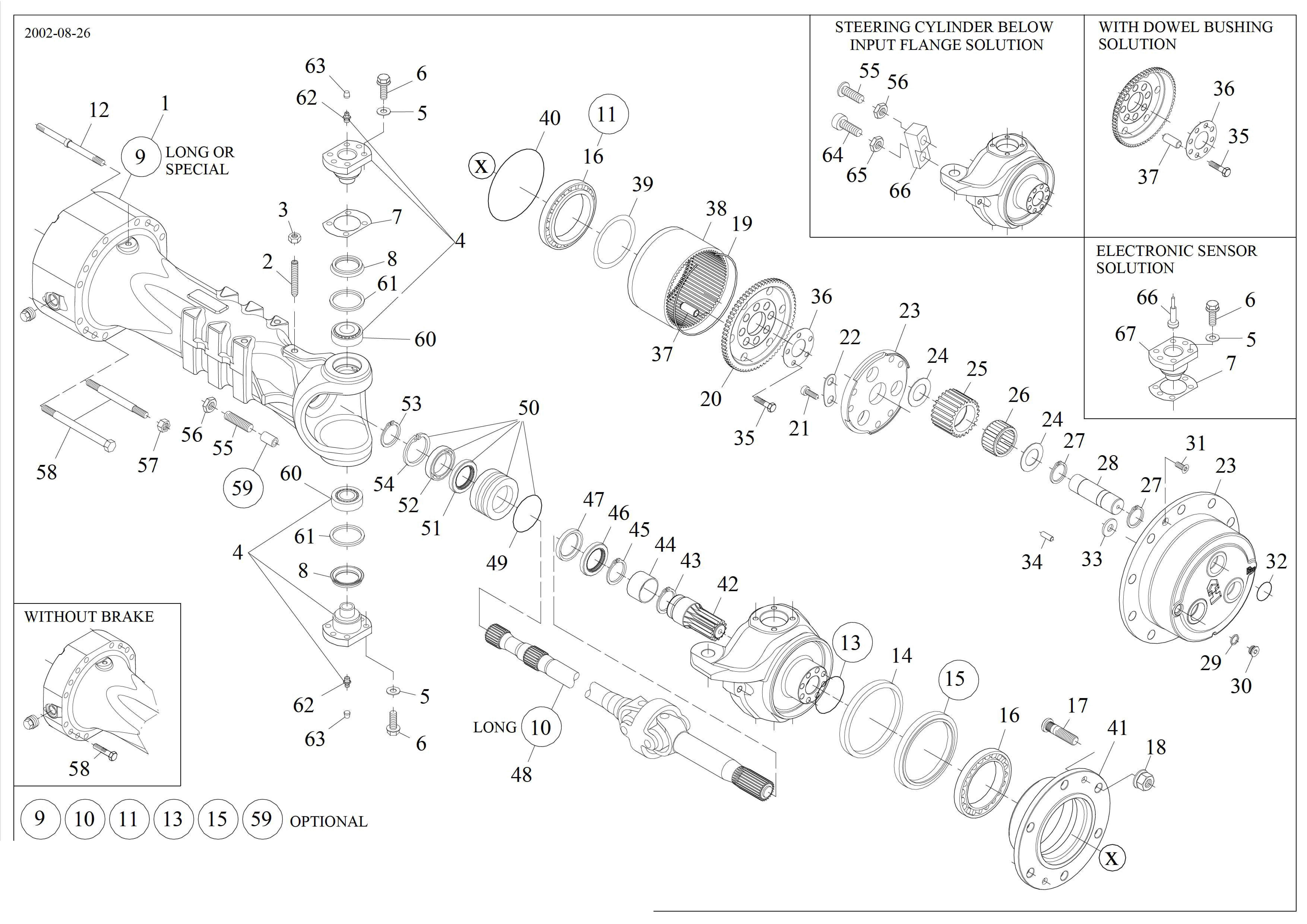 drawing for BRODERSON MANUFACTURING 0-055-00104 - NEEDLE BEARING