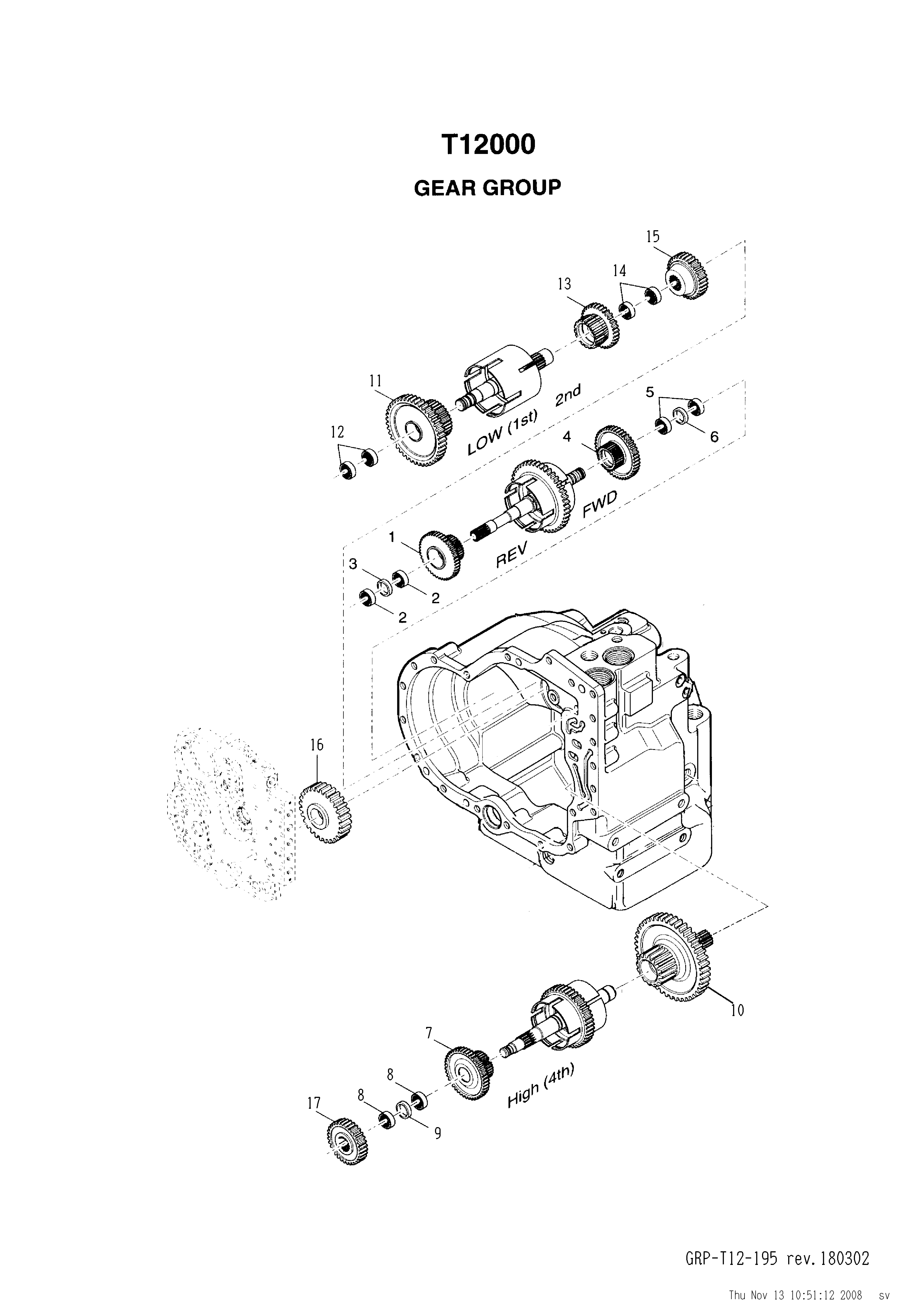 drawing for CNH NEW HOLLAND 76086213 - GEAR