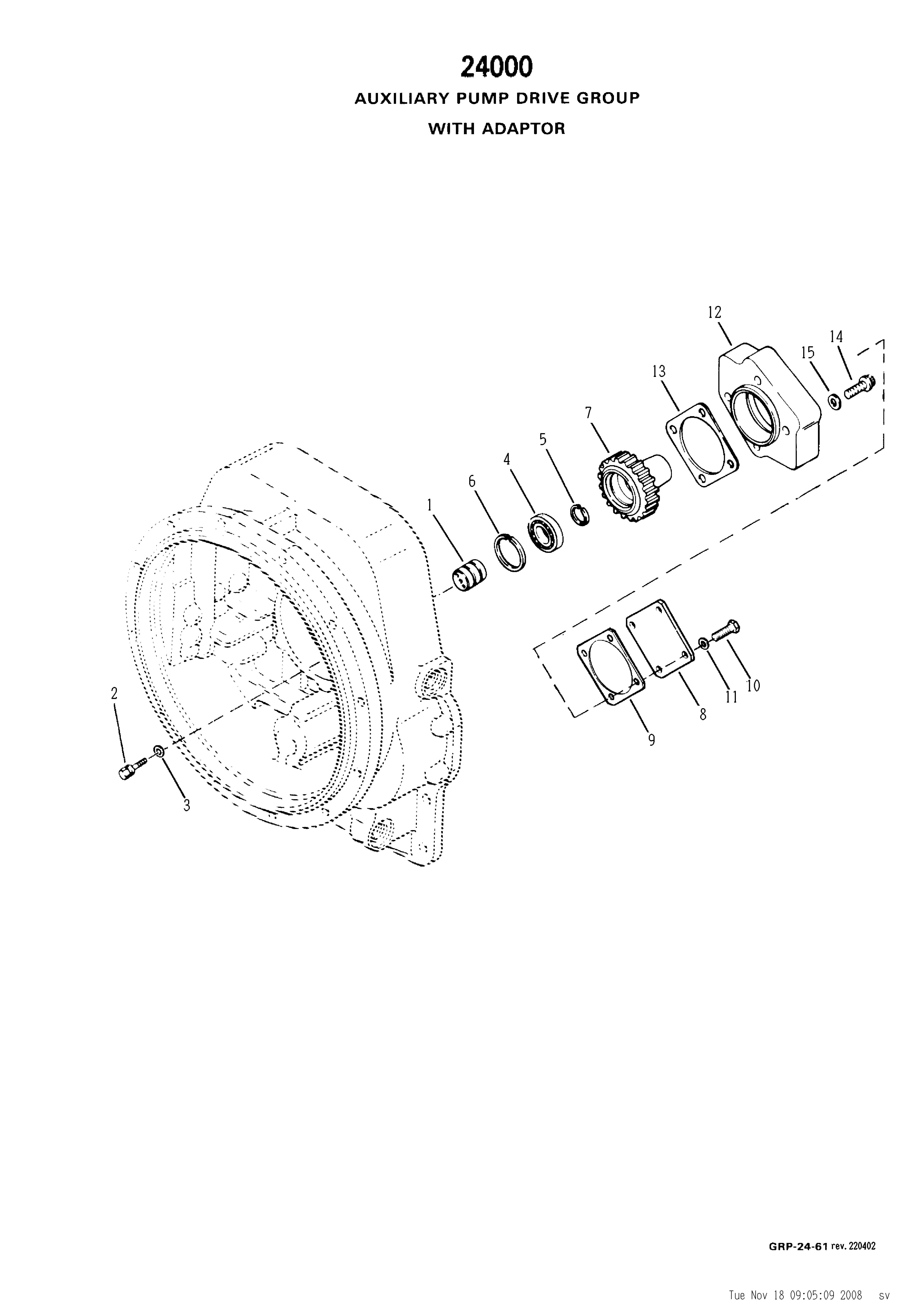 drawing for CNH NEW HOLLAND 79064455 - BEARING