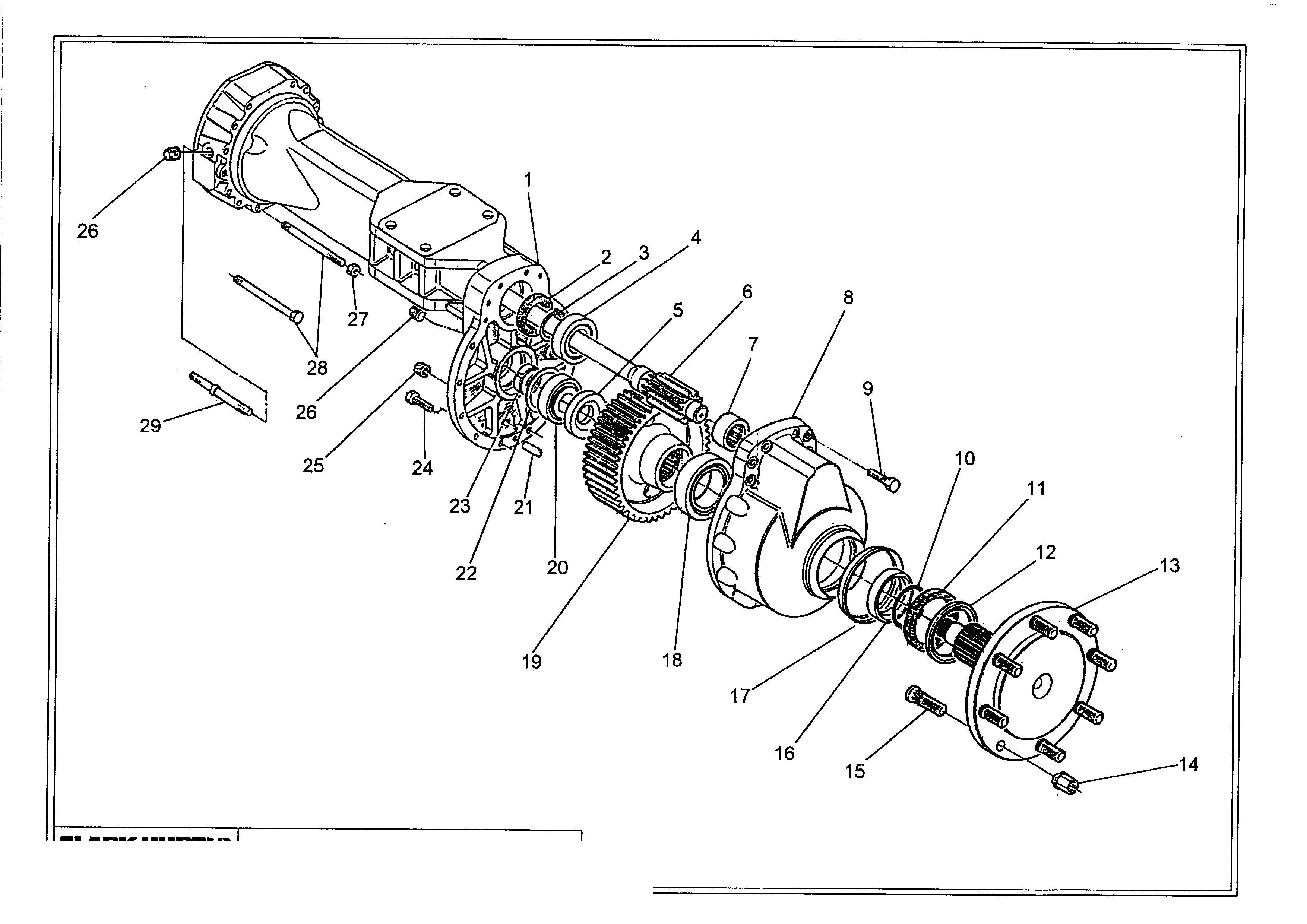 drawing for HSM HOHENLOHER 1402 - RING NUT