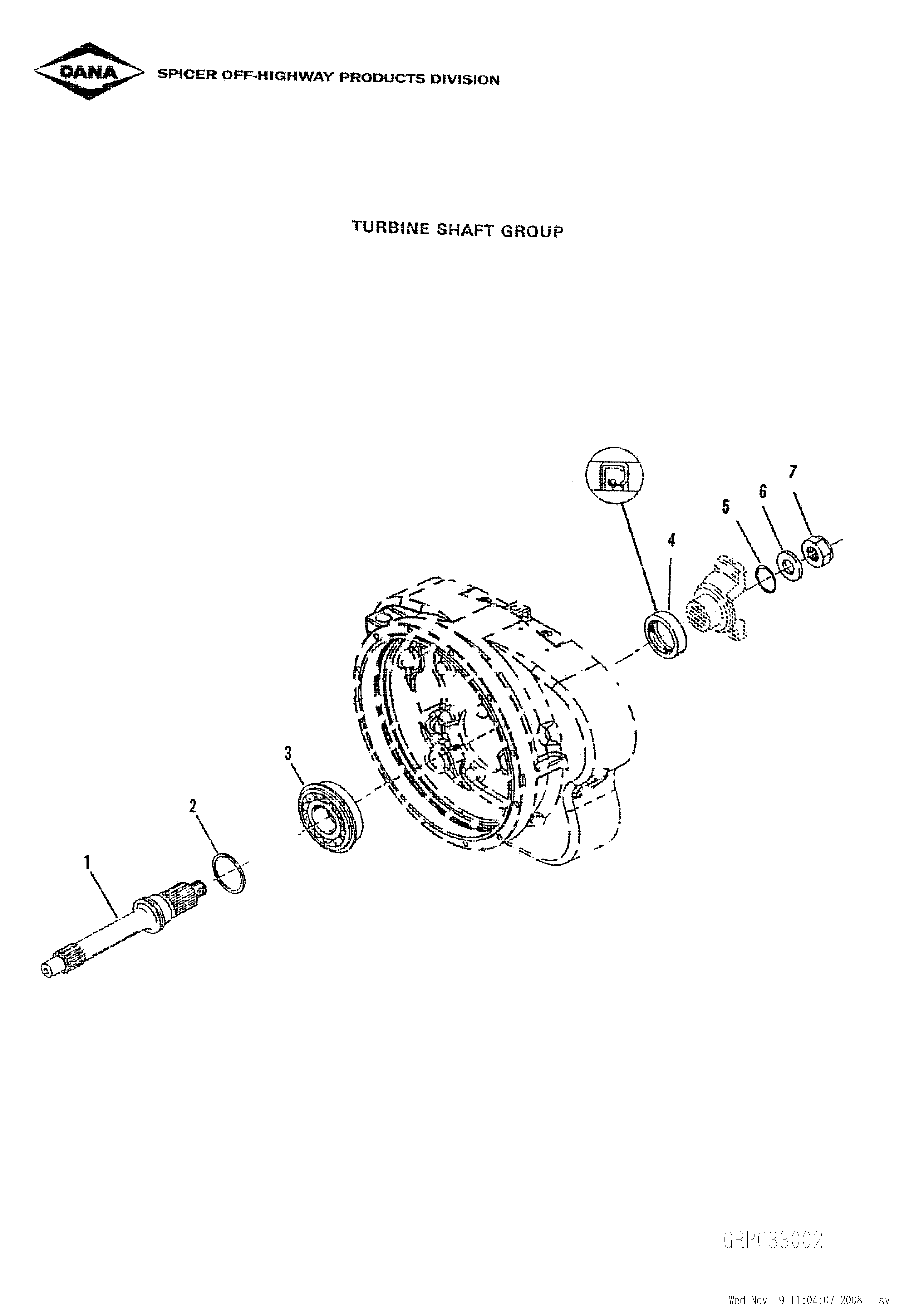 drawing for CARGOTEC 800814989 - OIL SEAL