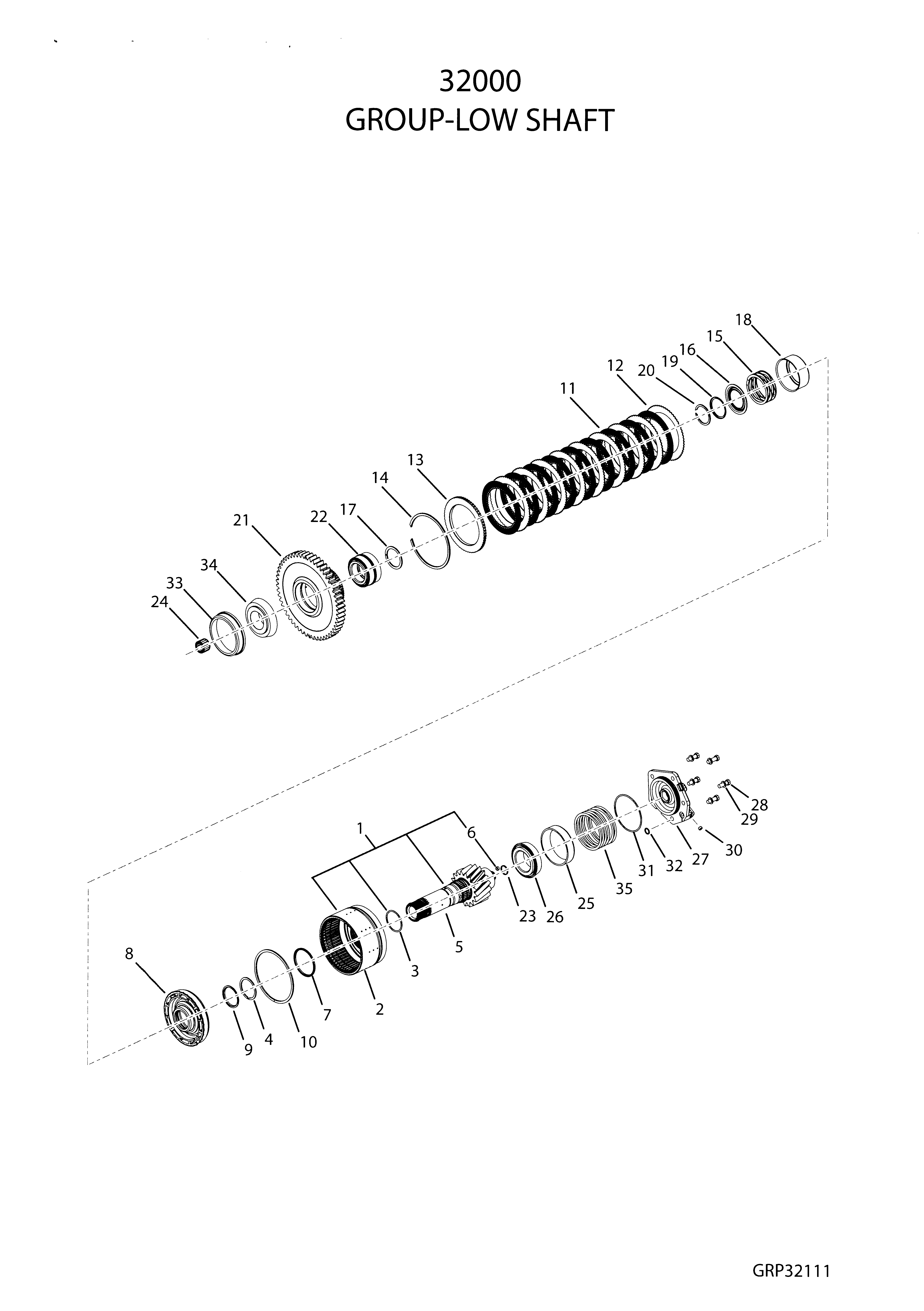 drawing for HYSTER 330619 - DISC