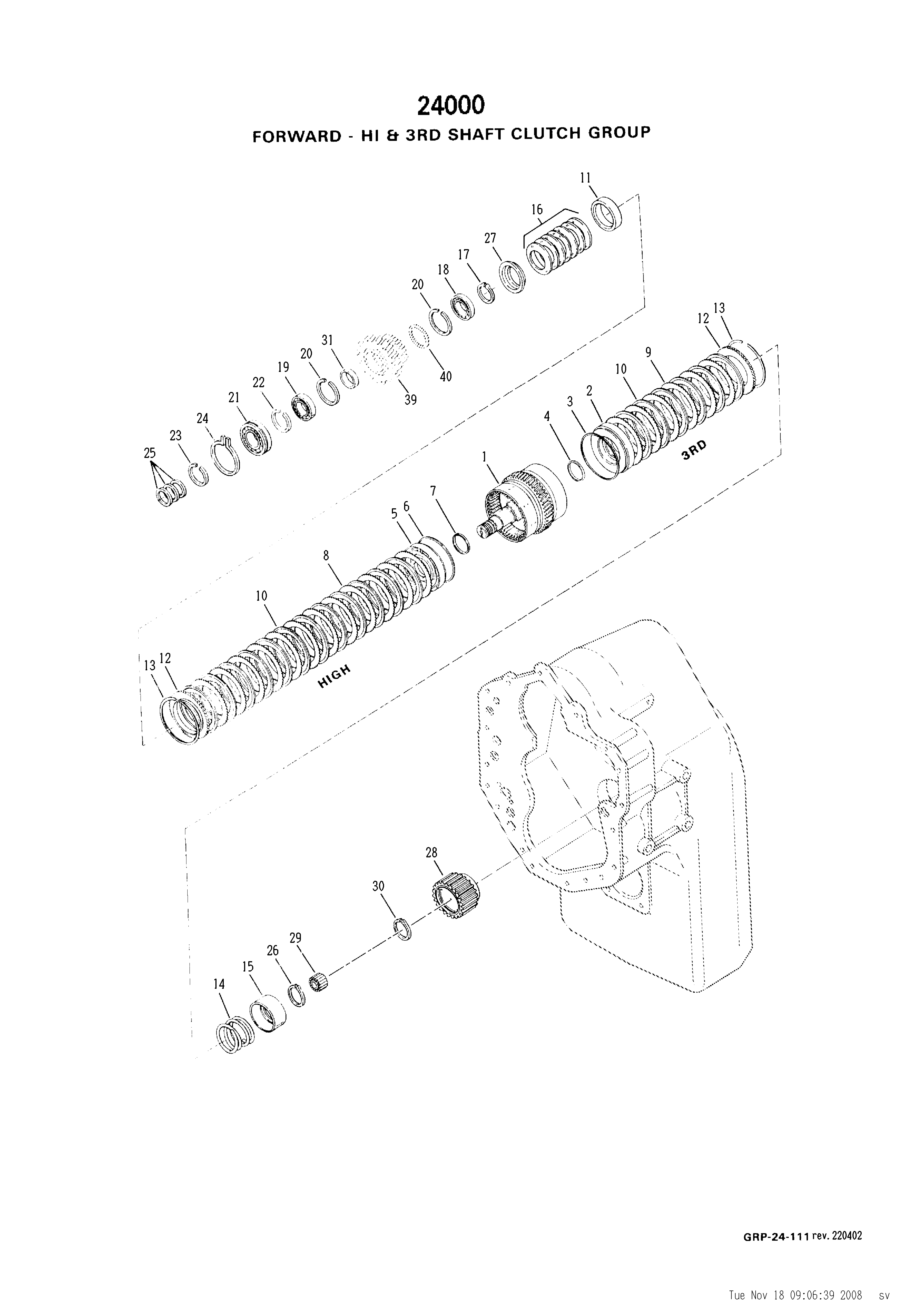 drawing for LOADLIFTER MANUFACTURING 102029 - RING