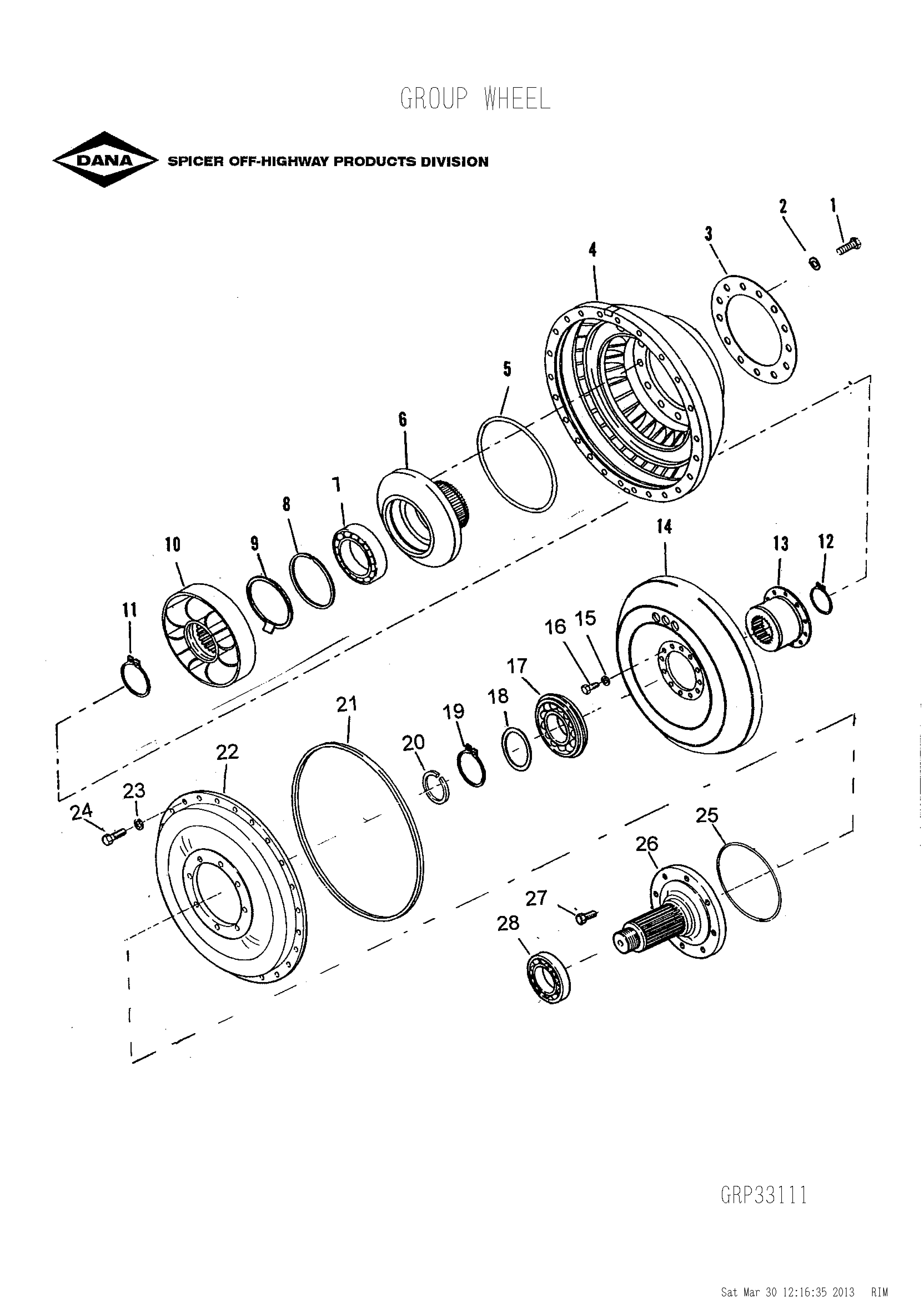 drawing for CNH NEW HOLLAND 4603991 - TURBINE