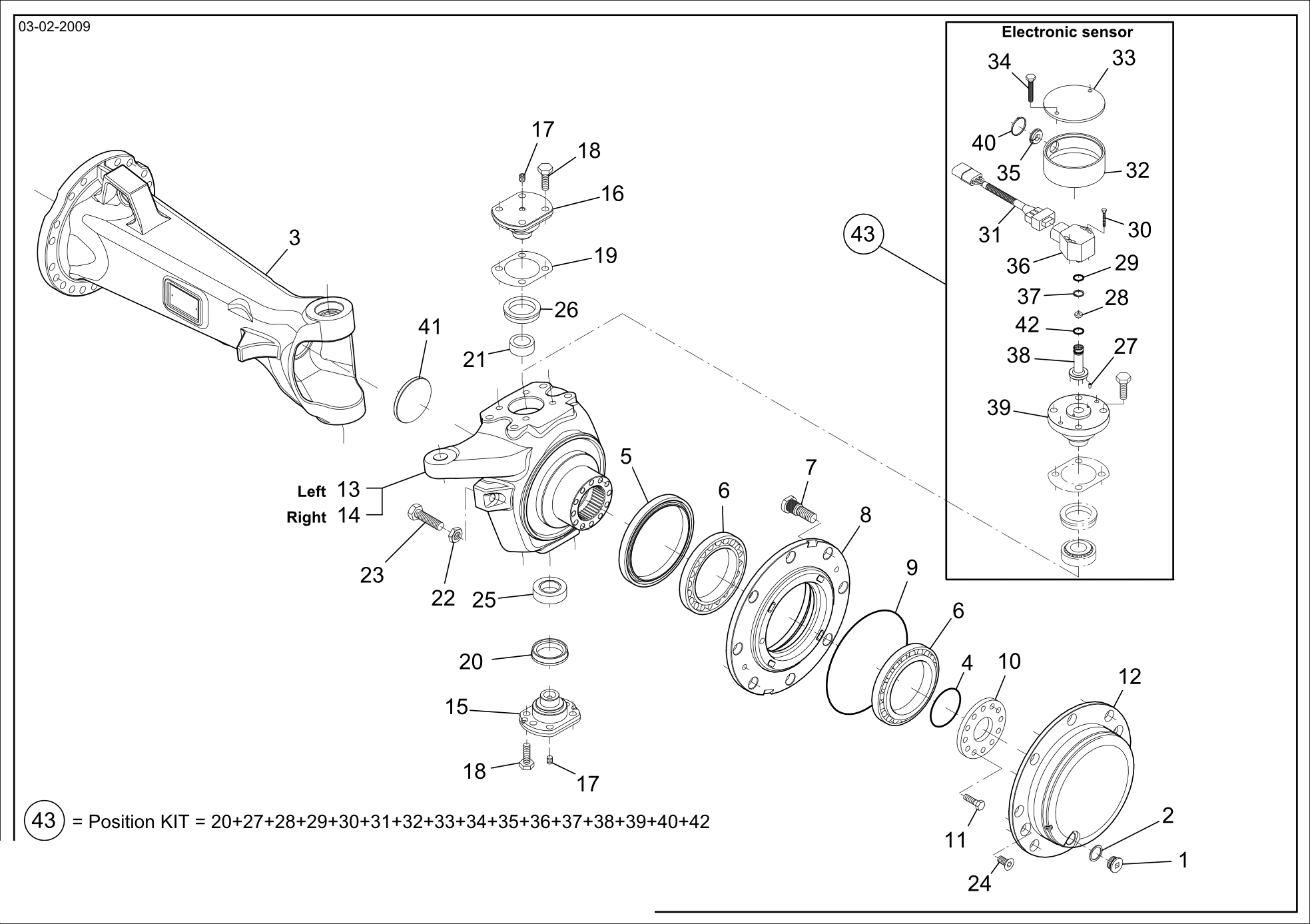 drawing for MASSEY FERGUSON 002021805 - CIRCLIP