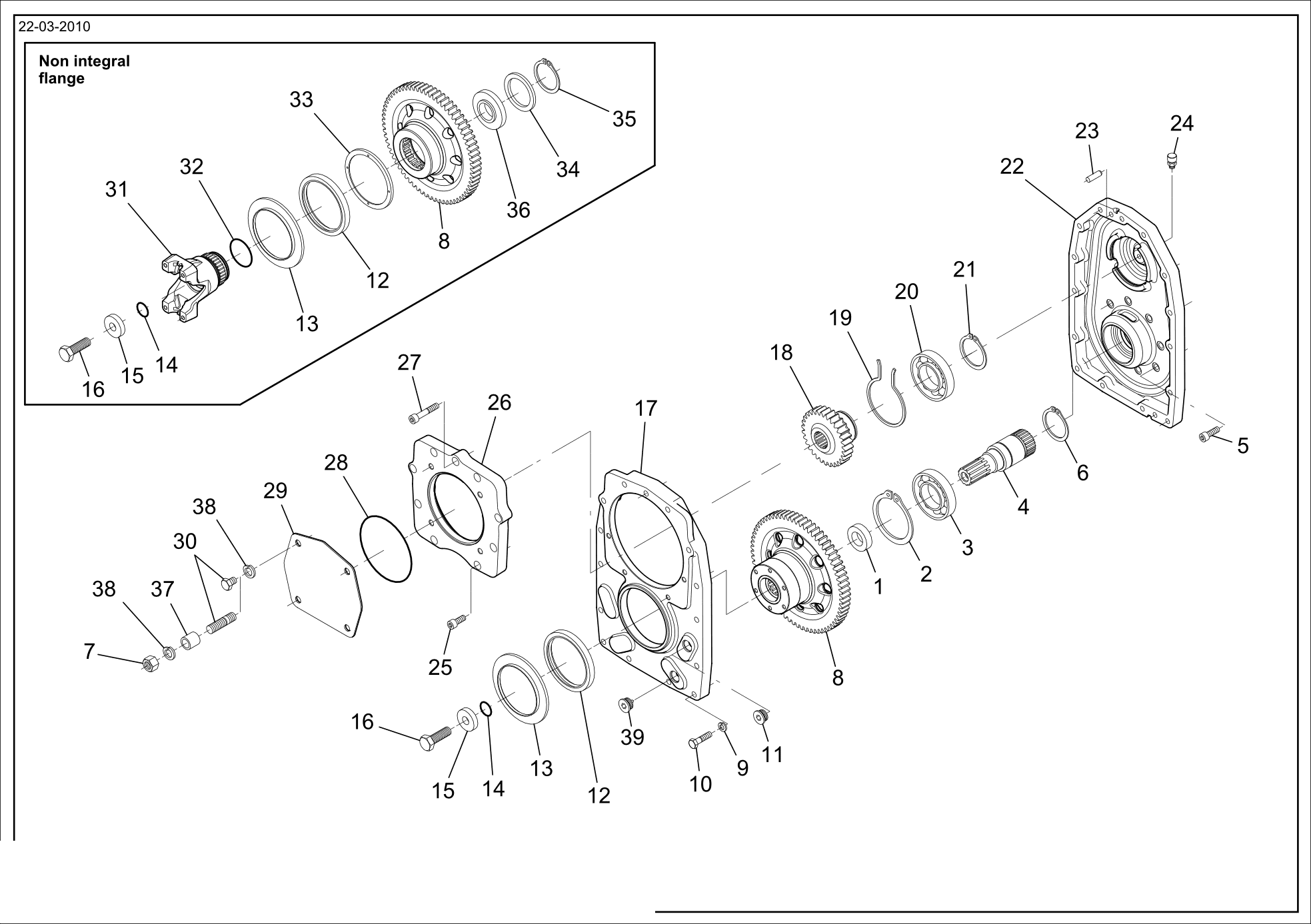 drawing for VENIERI 243.2.527 - VENT