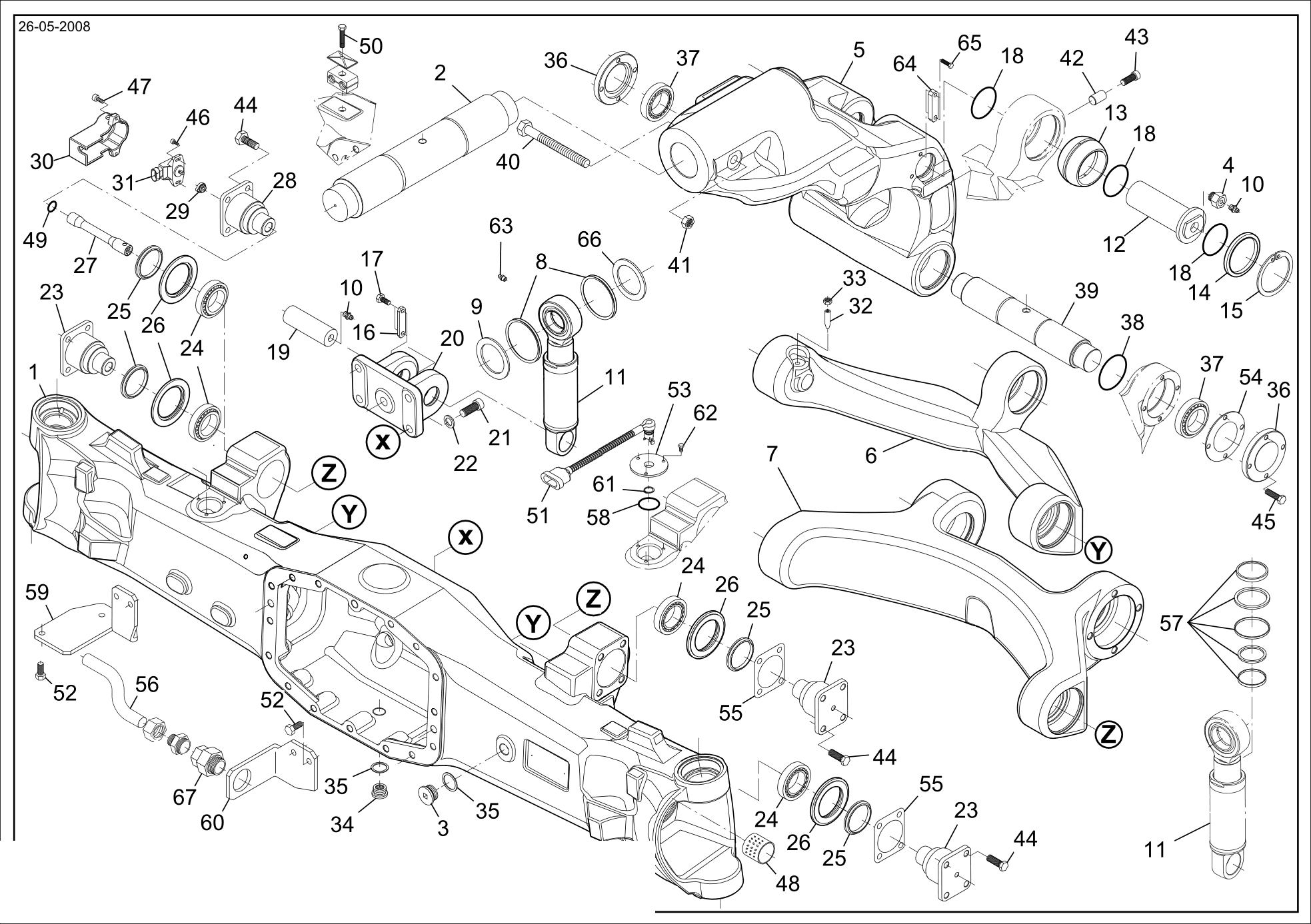 drawing for AGCO 001052823 - O - RING