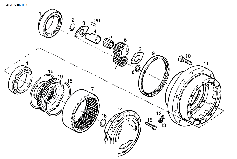 drawing for McCORMICK 3426257M2 - PINION