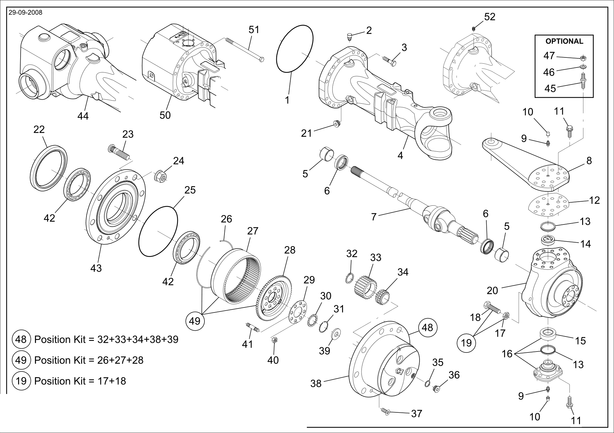 drawing for GENIE 07.0709.0266 - UNIVERSAL JOINT