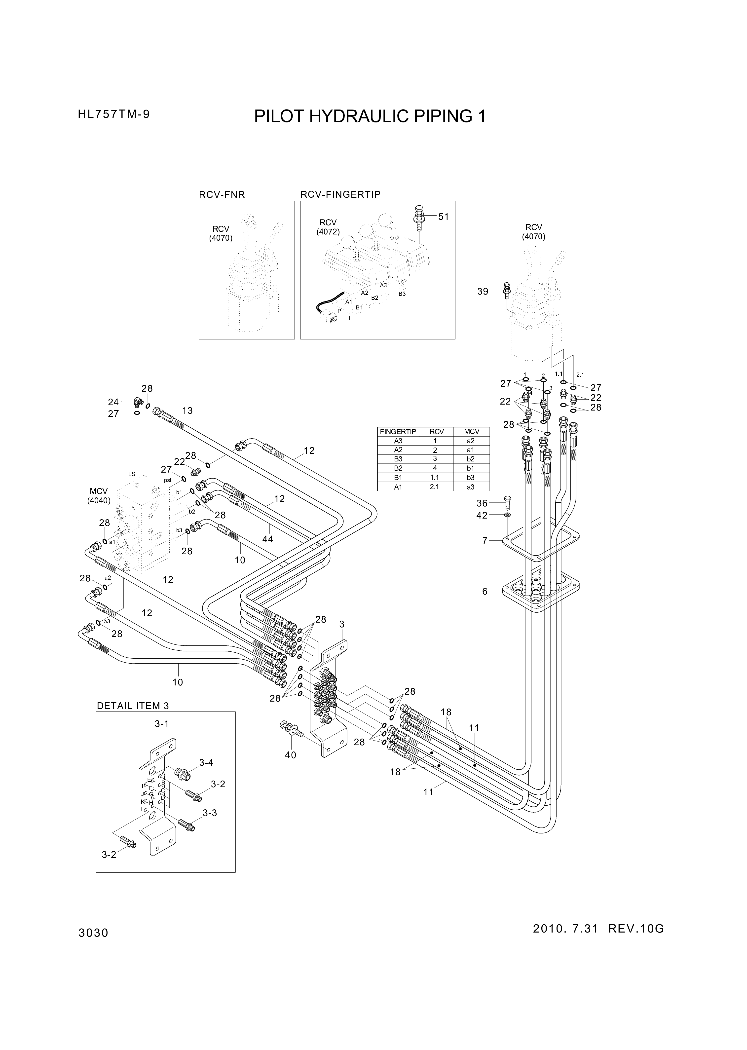 drawing for Hyundai Construction Equipment P930-062014 - HOSE ASSY-ORFS&THD