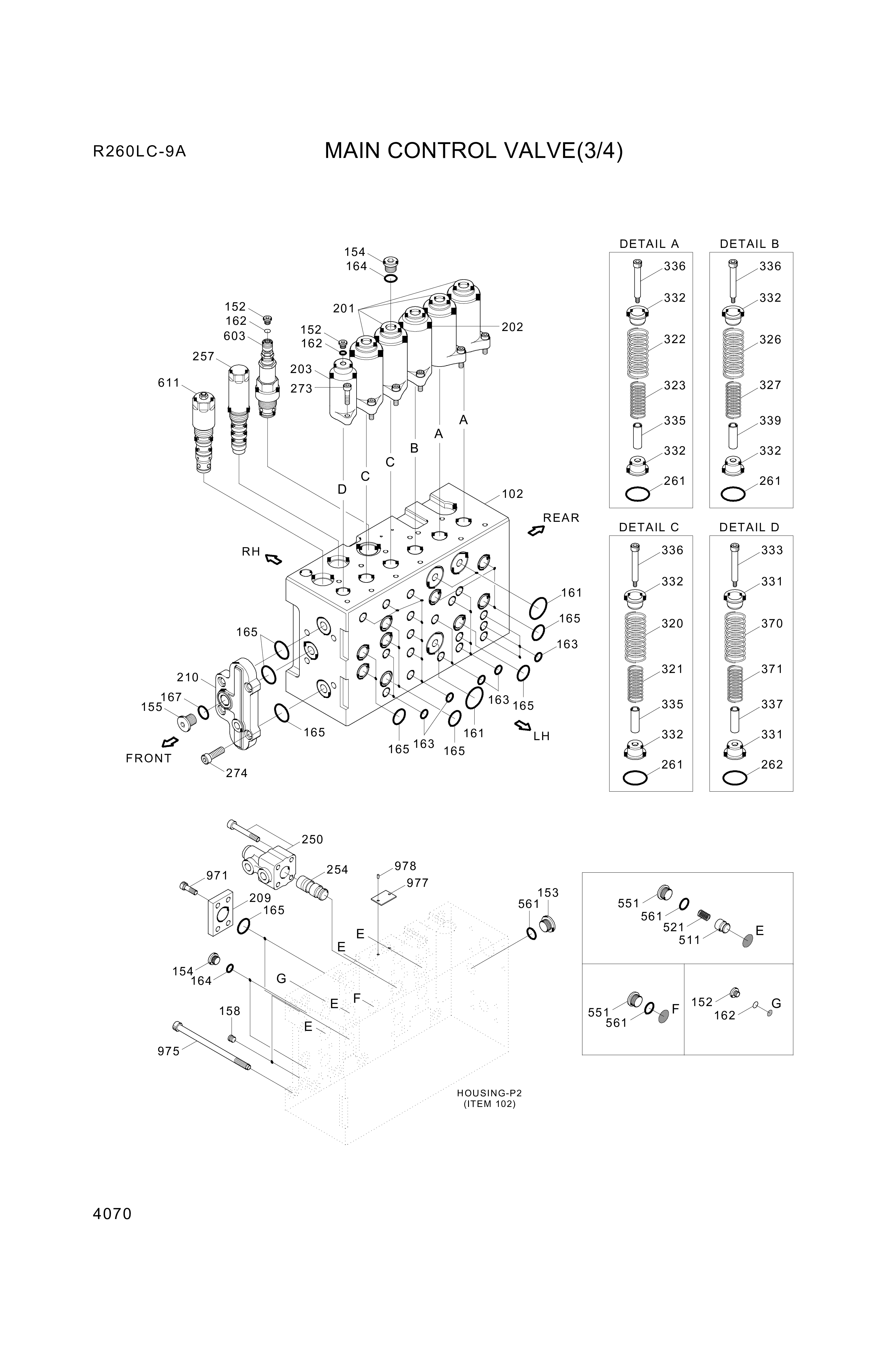 drawing for Hyundai Construction Equipment XJBN-00265 - PLUG