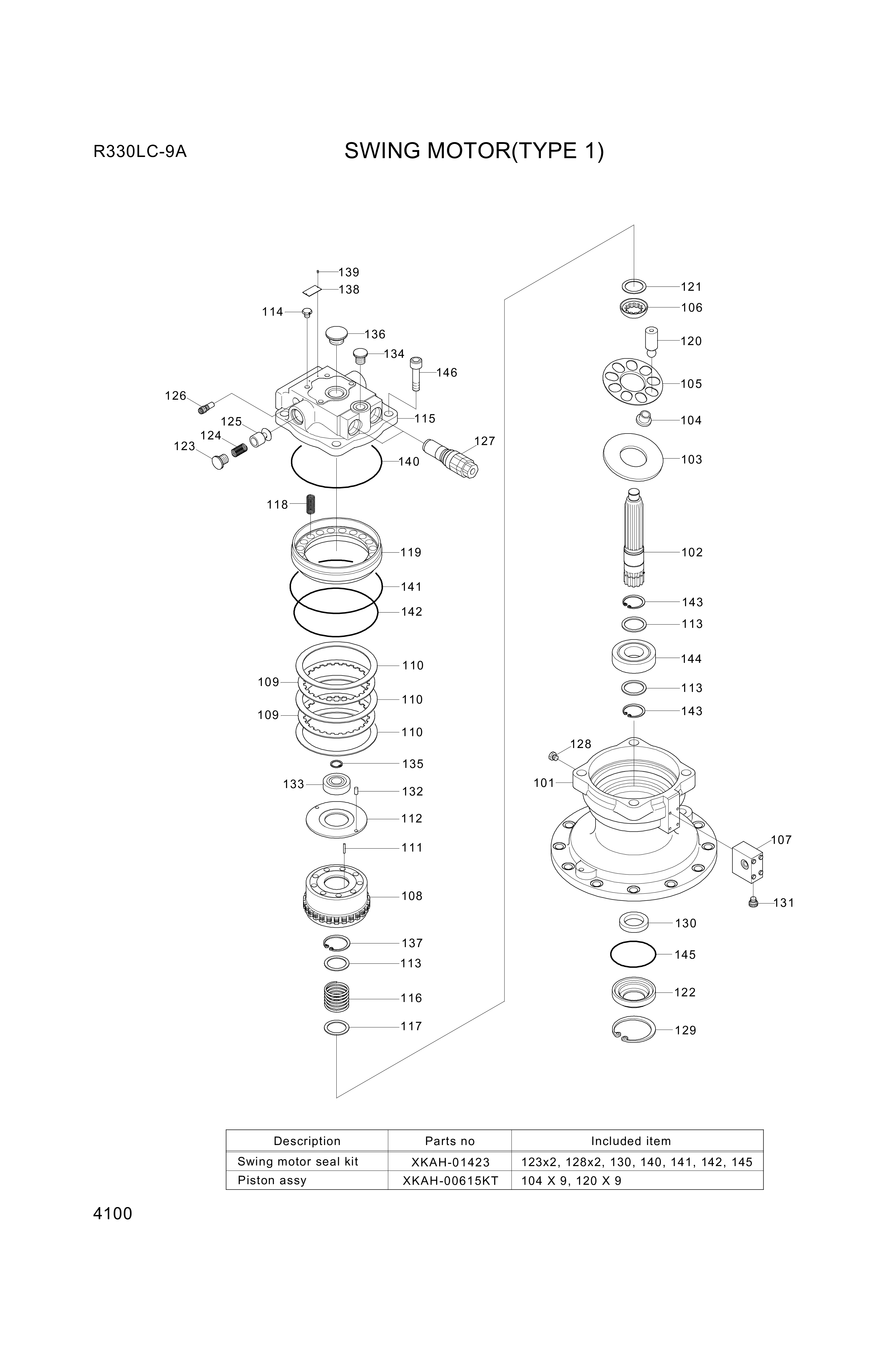 drawing for Hyundai Construction Equipment XKAH-01093 - VALVE-BRAKE
