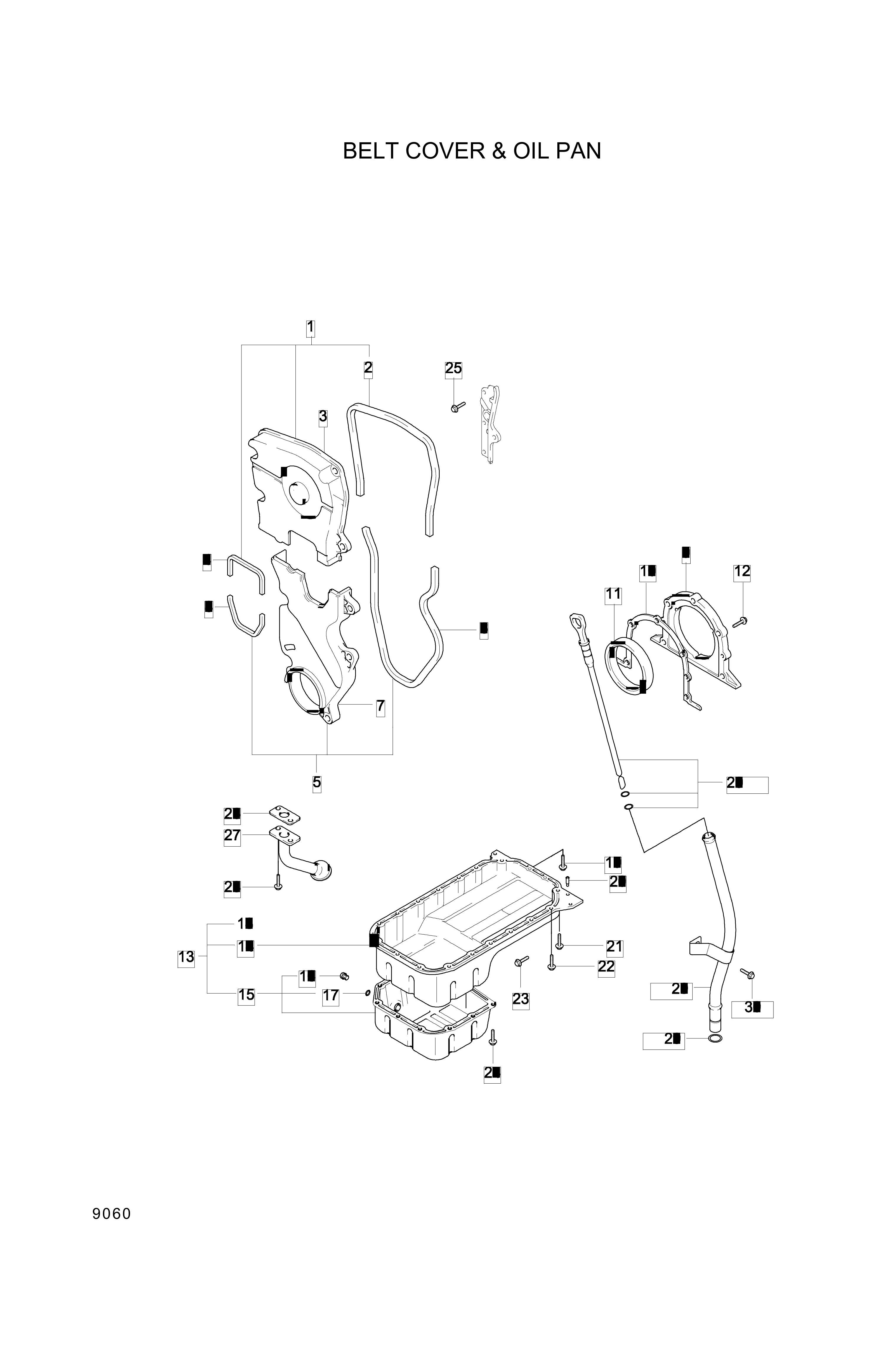 drawing for Hyundai Construction Equipment 11234-10303 - BOLT-W/WASHER