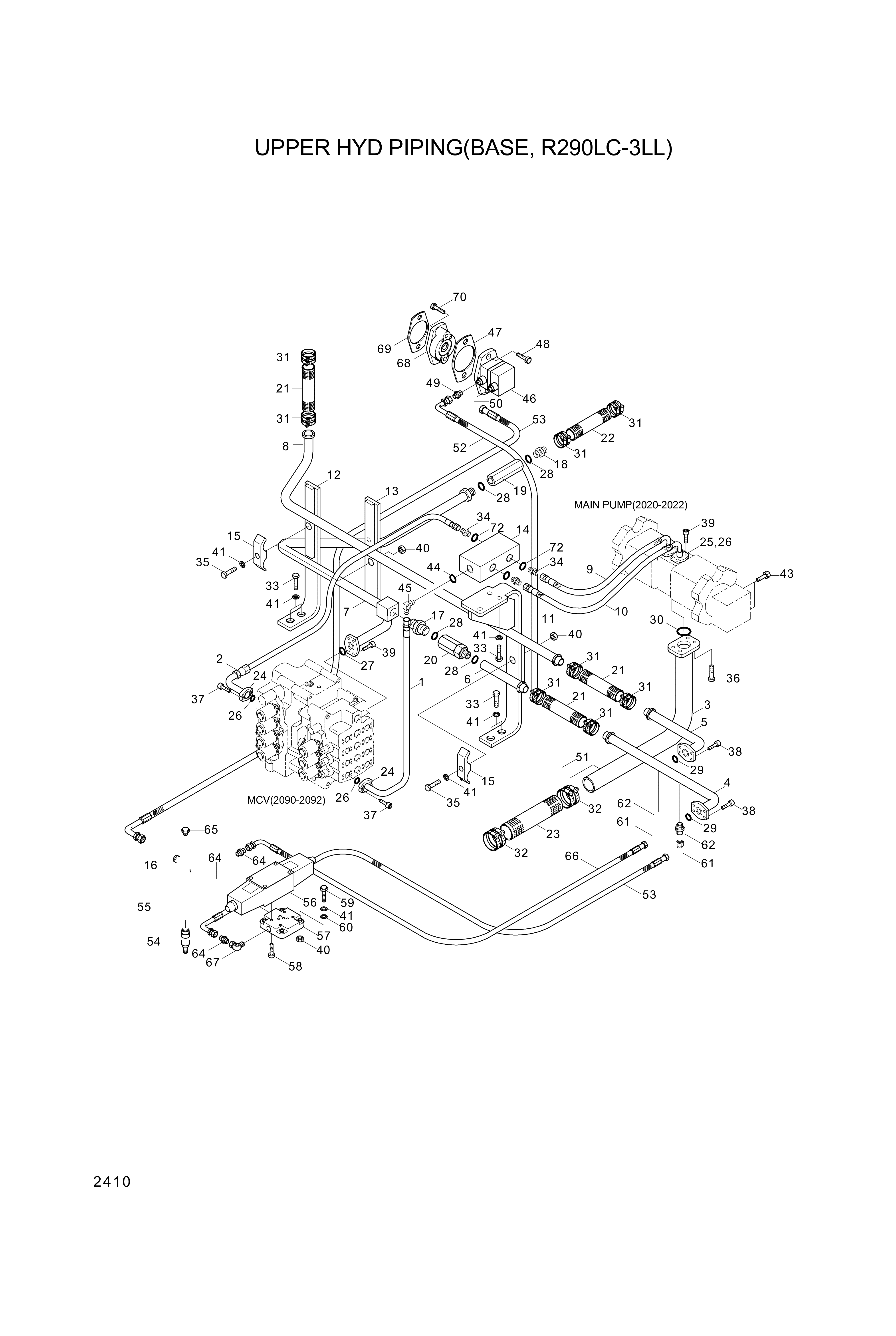drawing for Hyundai Construction Equipment 9410207 - CONNECTOR
