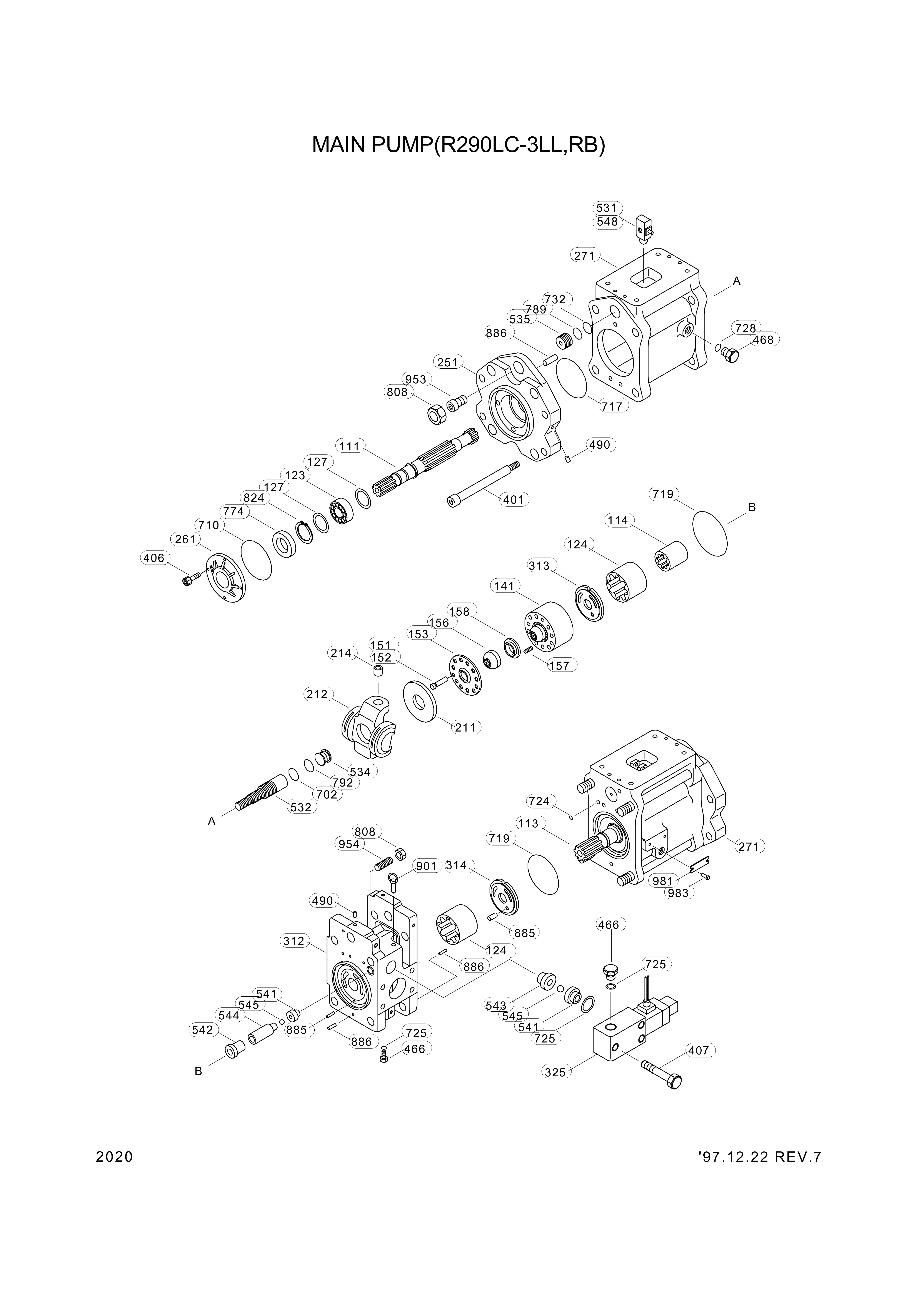 drawing for Hyundai Construction Equipment XKAH-02738 - RING-BACKUP