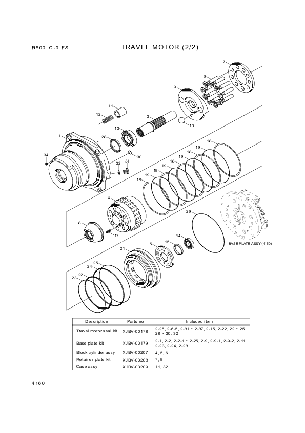 drawing for Hyundai Construction Equipment XJBV-00205 - PLUG