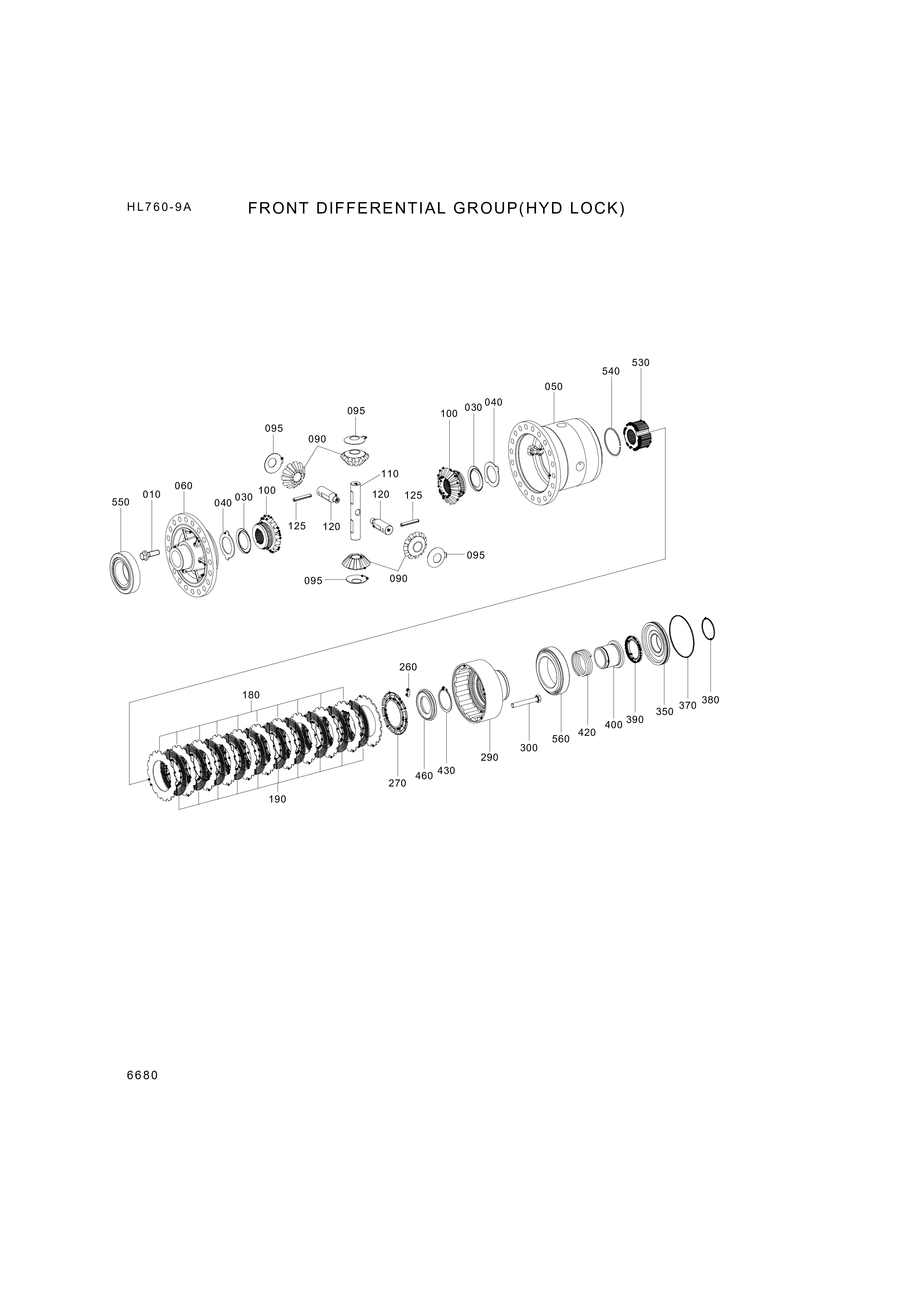drawing for Hyundai Construction Equipment ZGAQ-04154 - PISTON-DIFF